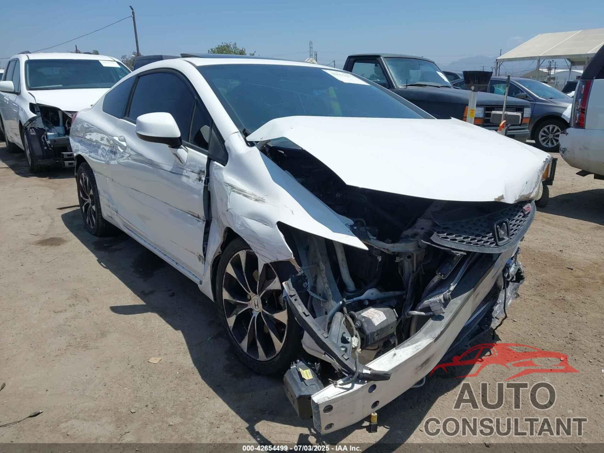 HONDA CIVIC 2013 - 2HGFG4A57DH700432