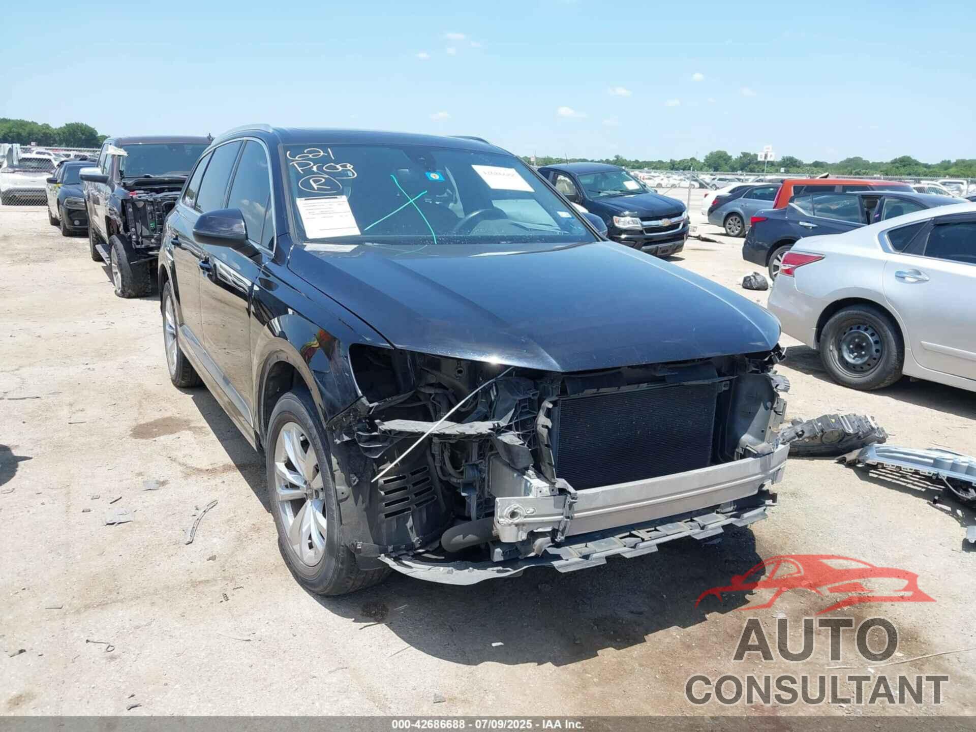 AUDI Q7 2017 - WA1AHAF73HD037680