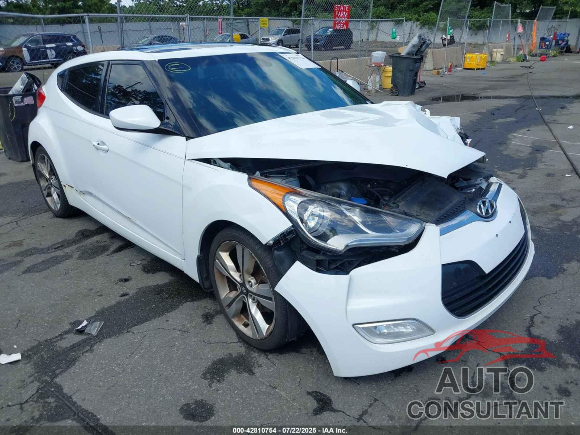 HYUNDAI VELOSTER 2017 - KMHTC6AD5HU321931