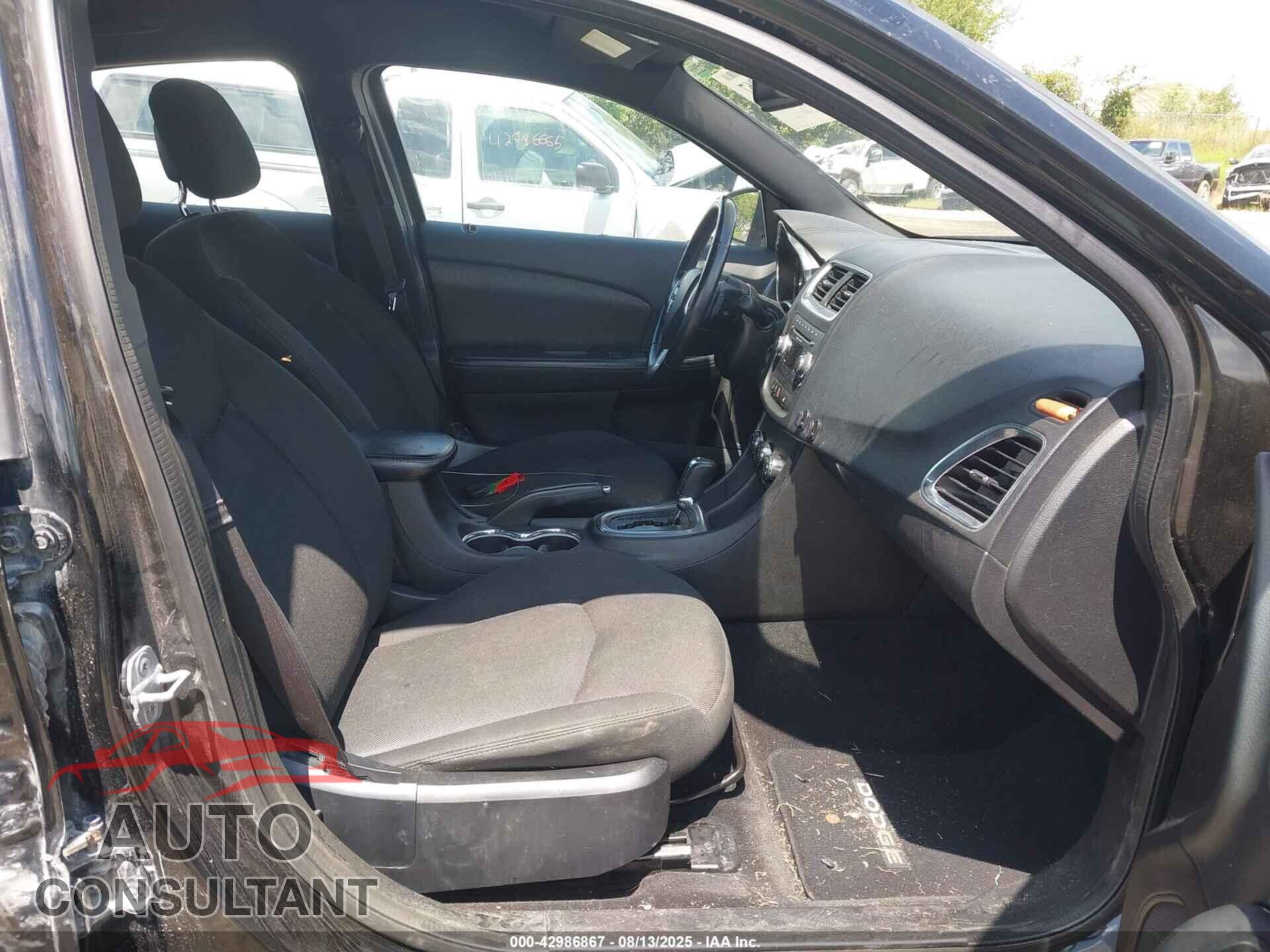 DODGE AVENGER 2013 - 1C3CDZCB9DN675331