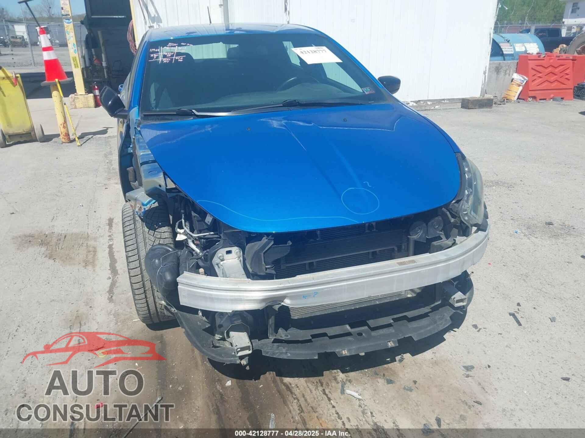 DODGE DART 2015 - 1C3CDFBB4FD422748