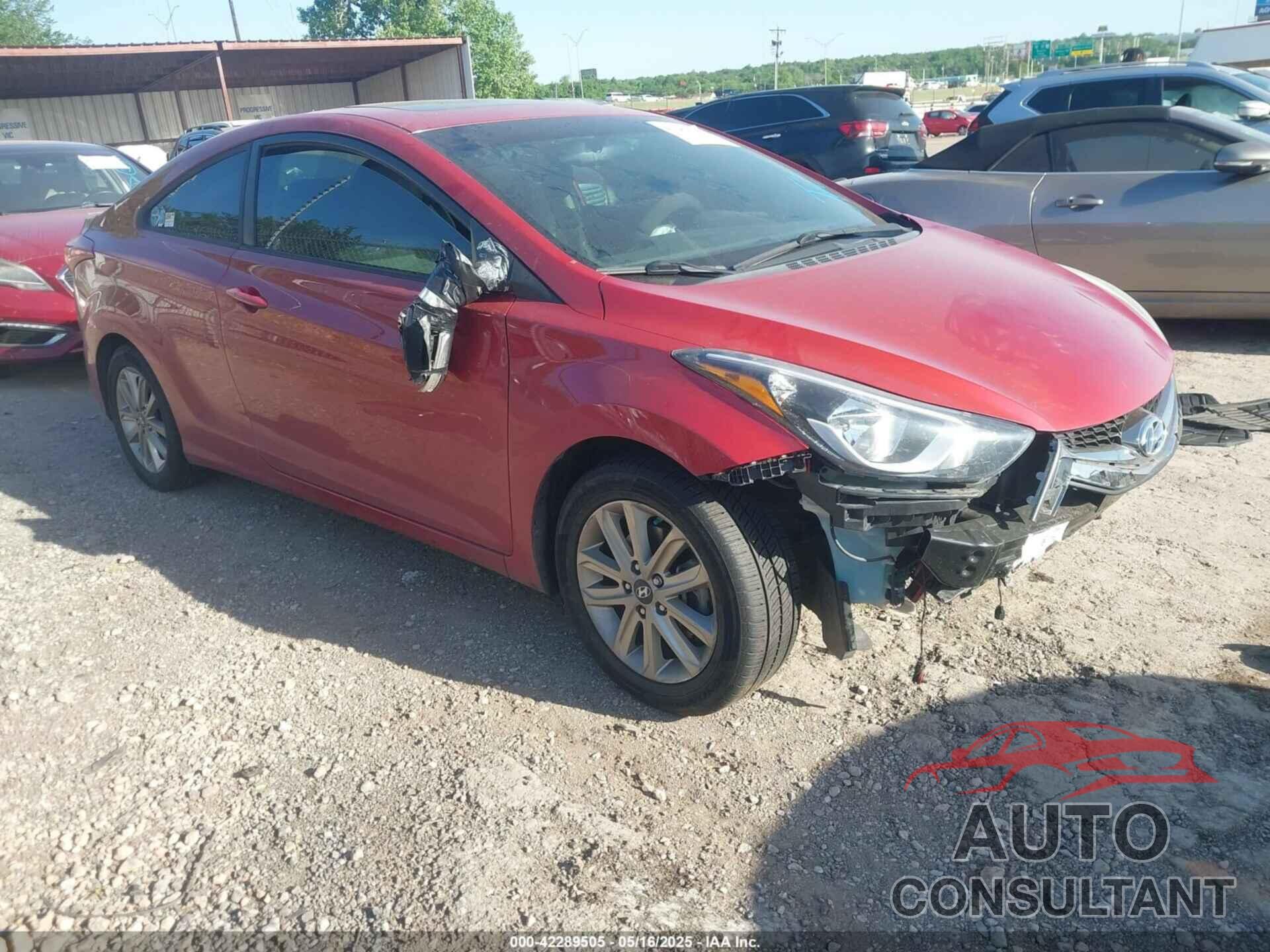HYUNDAI ELANTRA 2014 - KMHDH6AH3EU024029