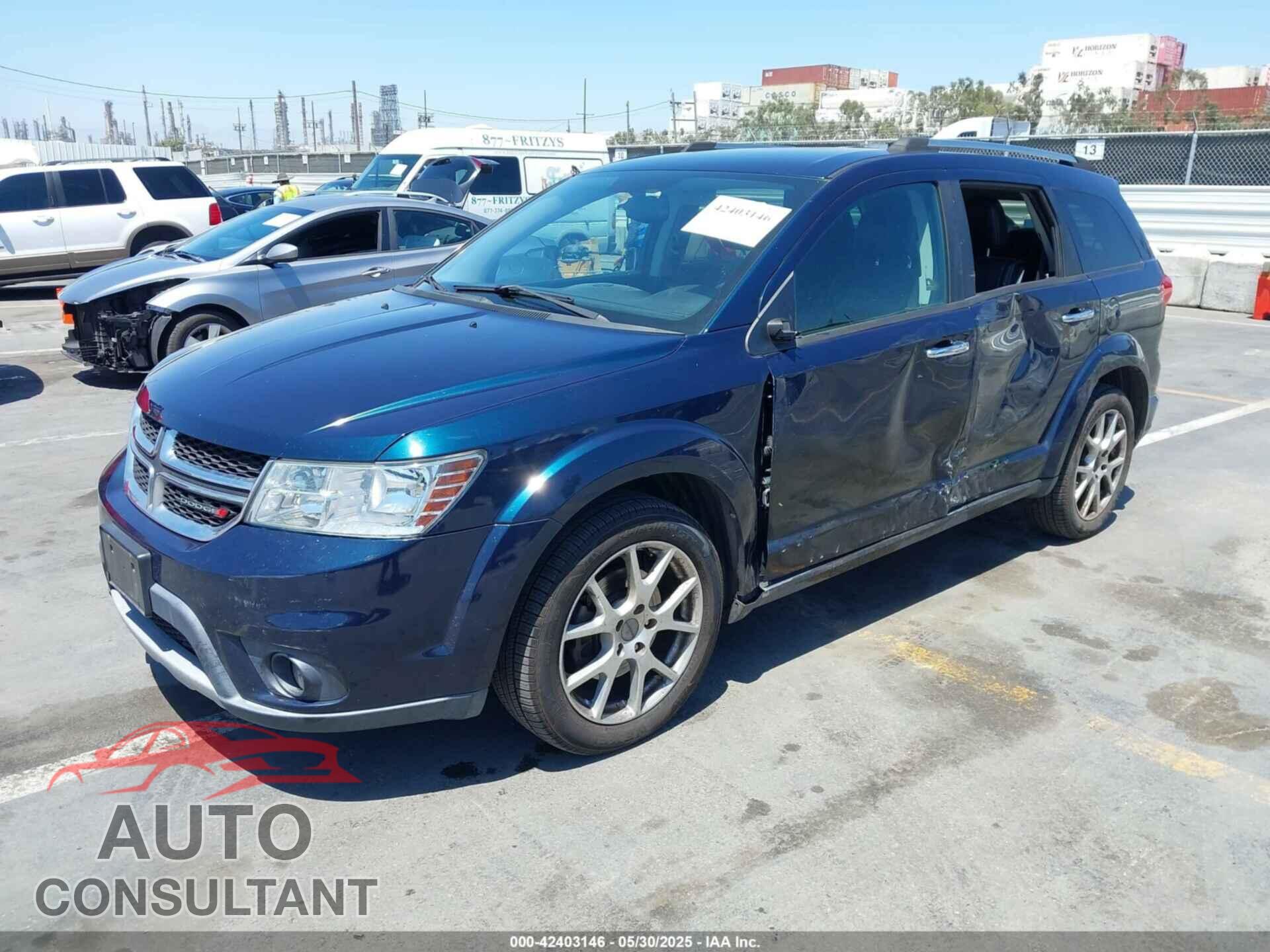 DODGE JOURNEY 2013 - 3C4PDCDG1DT627830