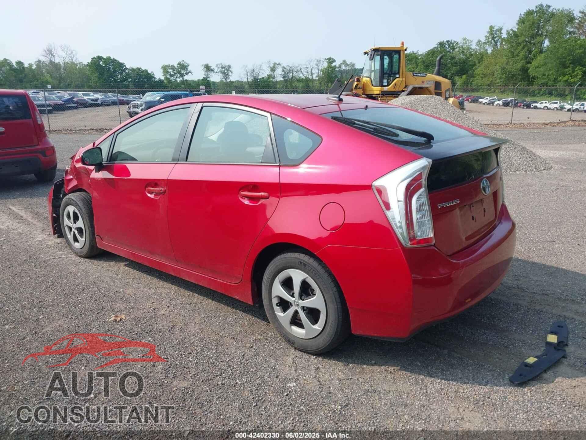 TOYOTA PRIUS 2012 - JTDKN3DU3C0336450