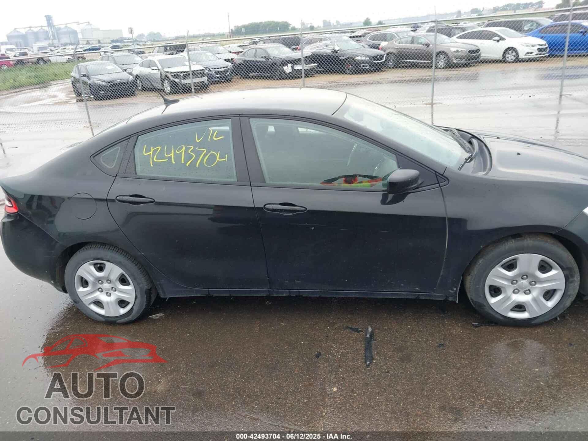 DODGE DART 2015 - 1C3CDFAA9FD112894