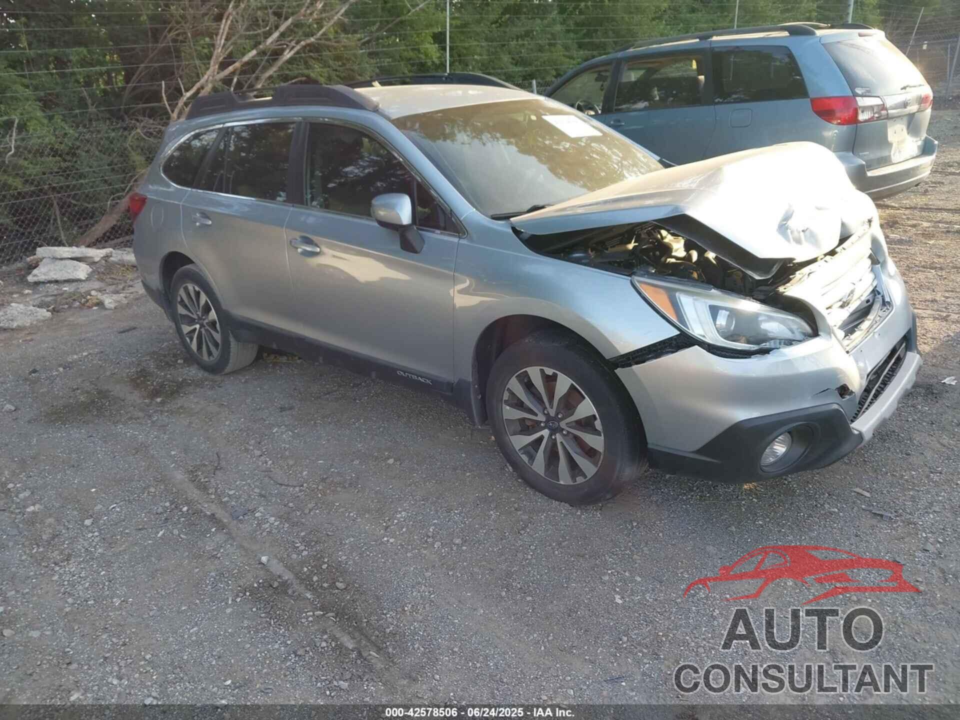 SUBARU OUTBACK 2015 - 4S4BSBJC7F3322970