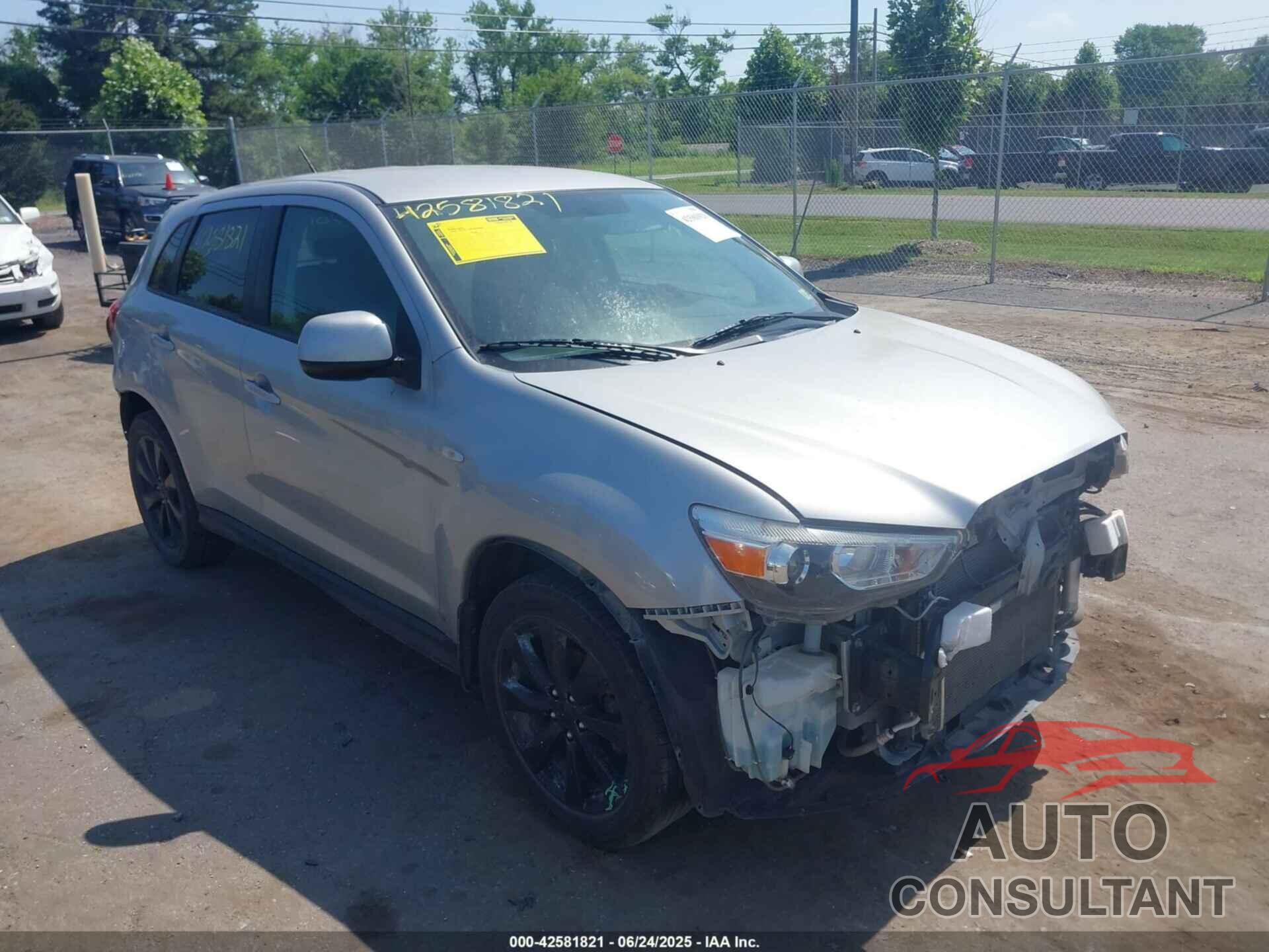 MITSUBISHI OUTLANDER SPORT 2015 - 4A4AR3AU8FE034771