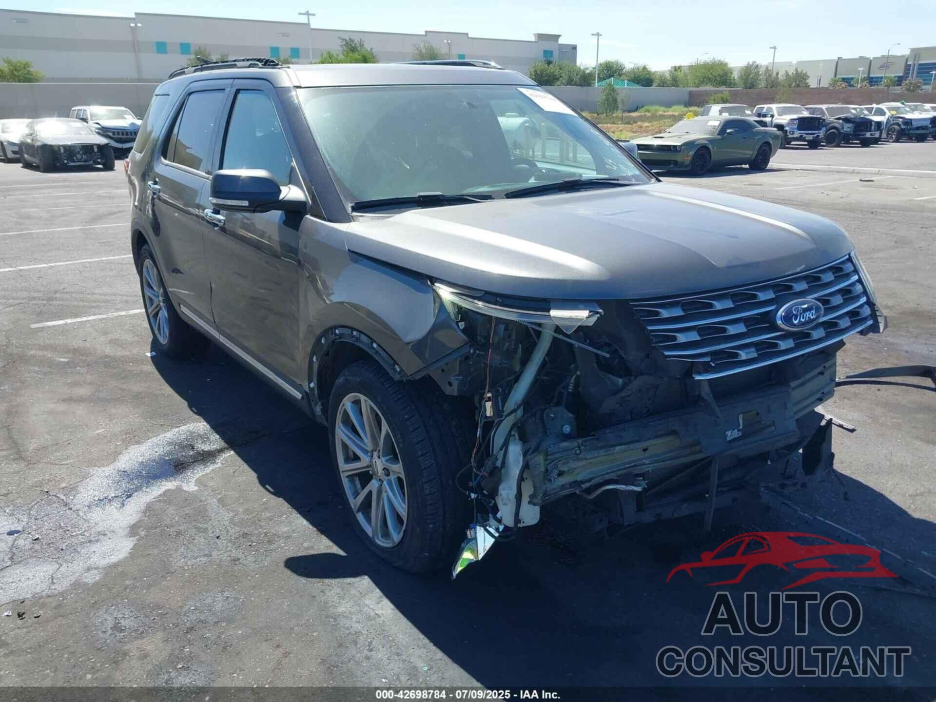 FORD EXPLORER 2017 - 1FM5K7F8XHGE12303