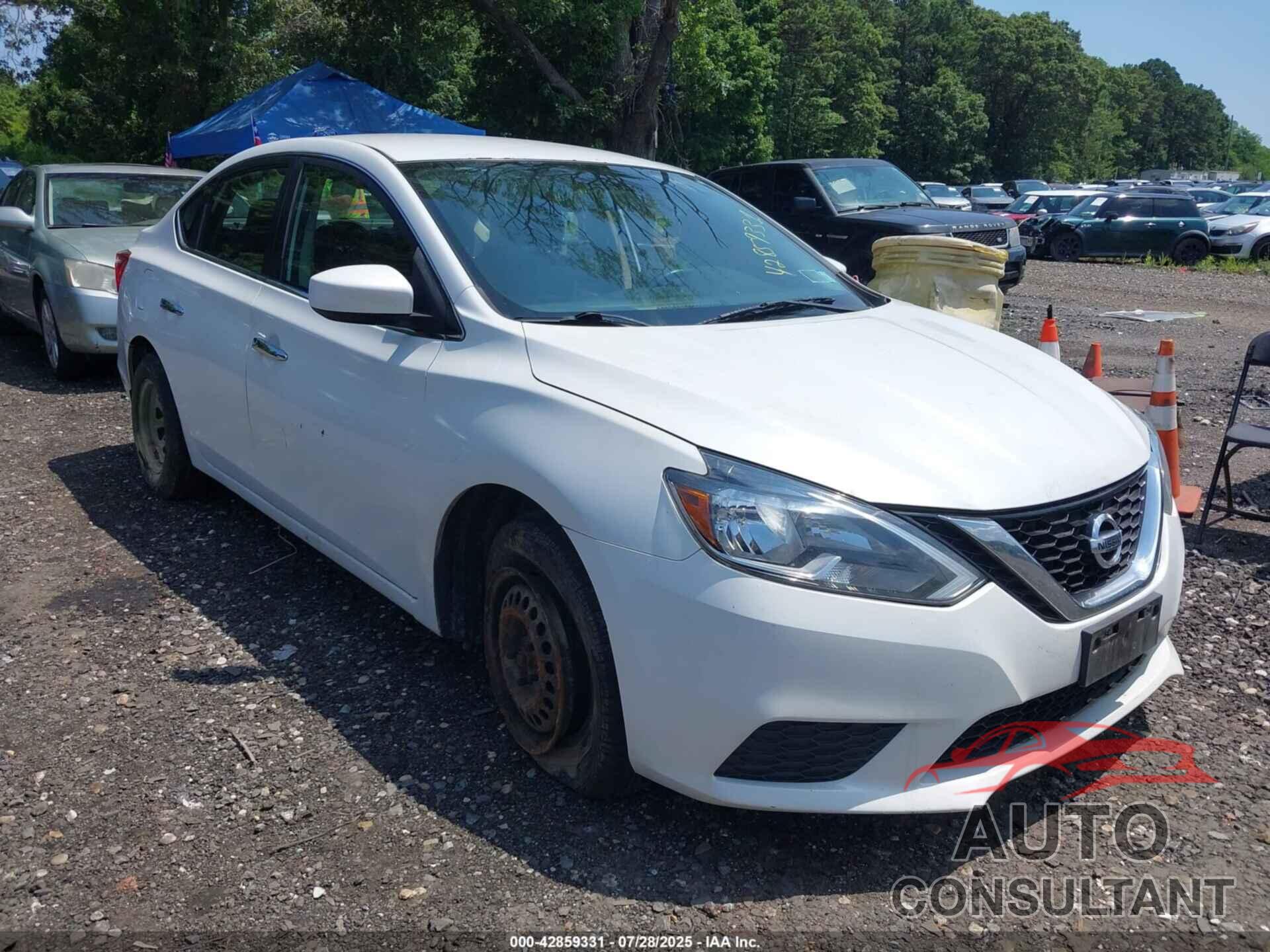 NISSAN SENTRA 2017 - 3N1AB7AP2HY224457