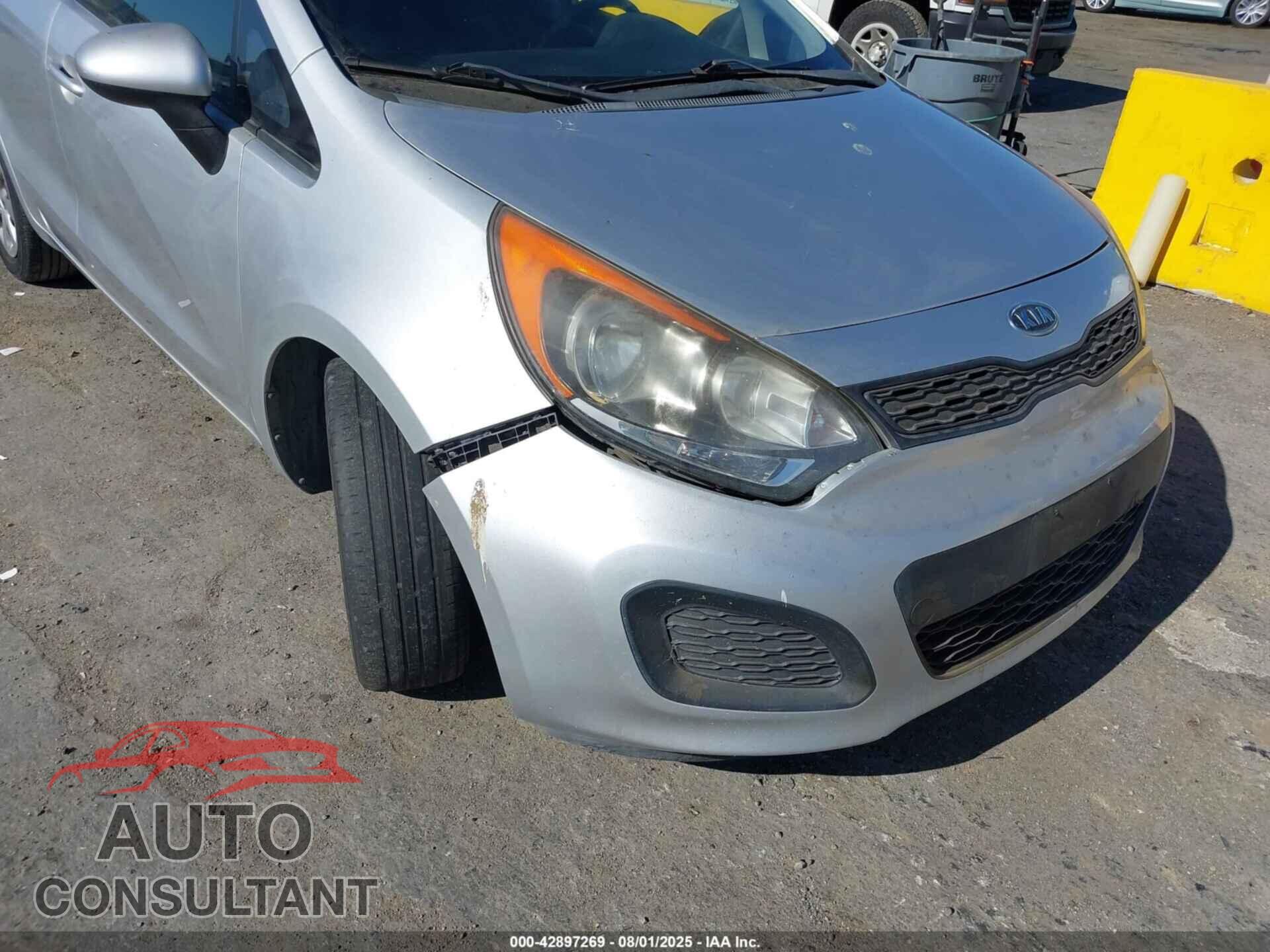 KIA RIO 2013 - KNADM5A34D6097862