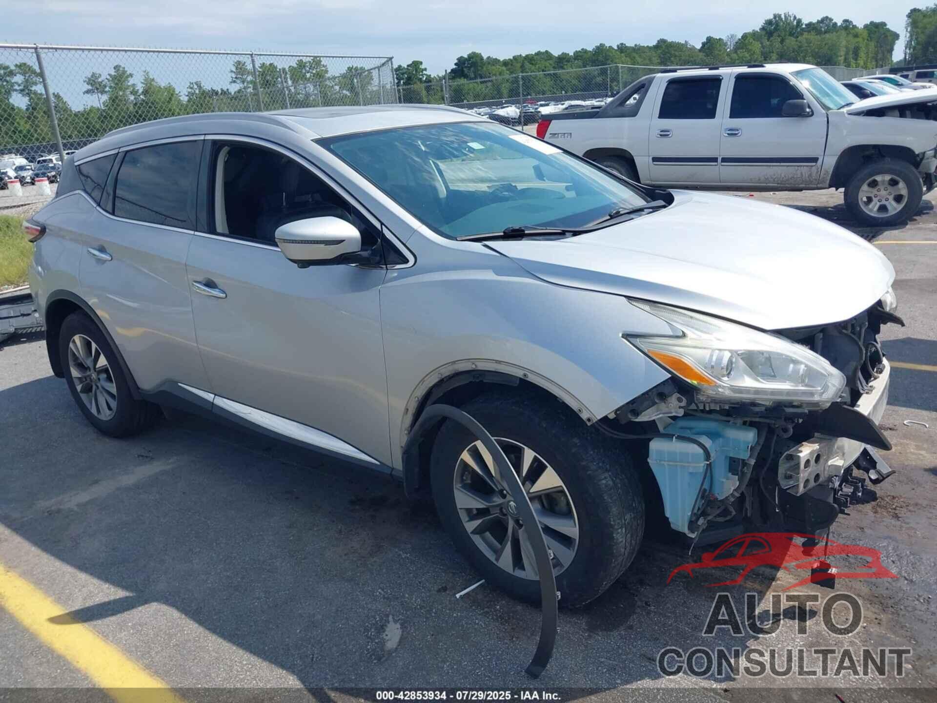 NISSAN MURANO 2017 - 5N1AZ2MG6HN133868