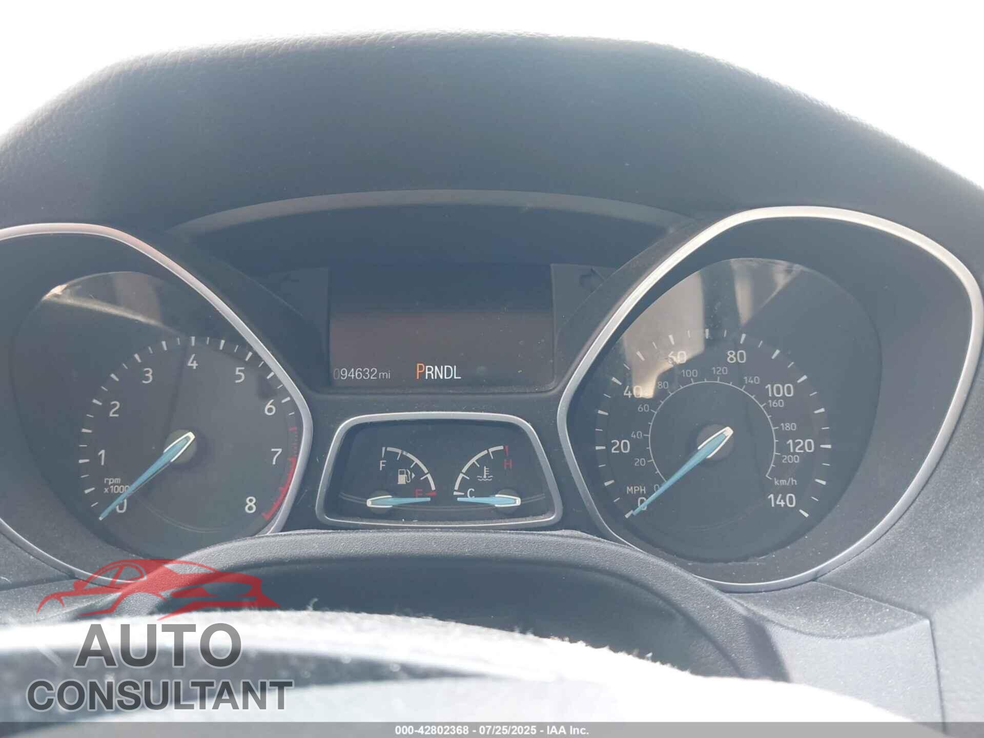 FORD FOCUS 2016 - 1FADP3F29GL402699