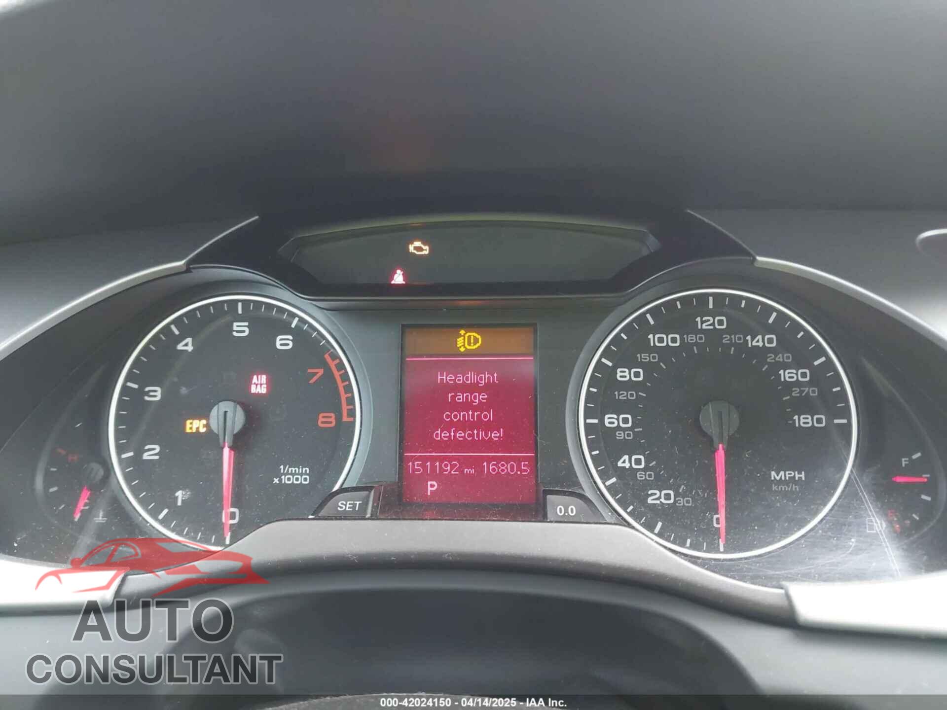 AUDI A4 2012 - WAUBFAFLXCA120656