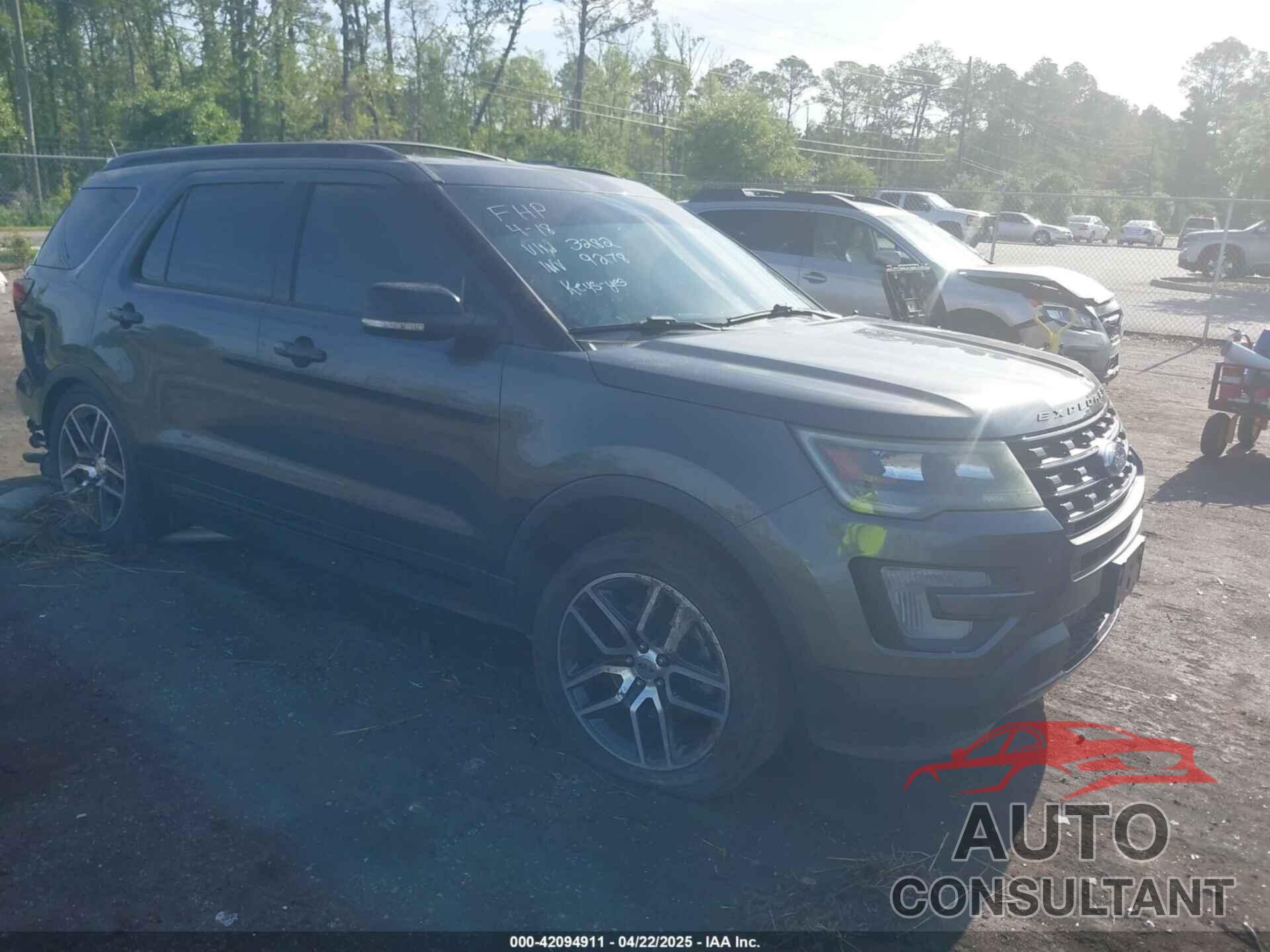 FORD EXPLORER 2017 - 1FM5K8GT6HGB23282