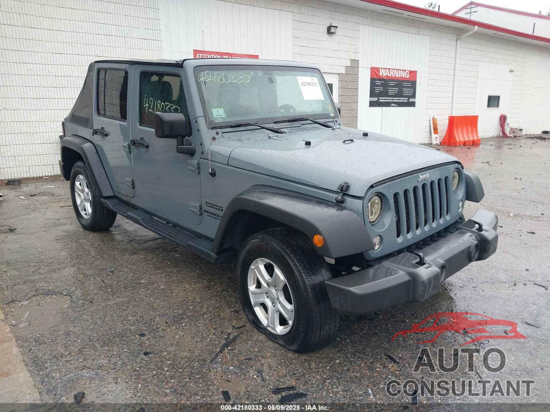 JEEP WRANGLER UNLIMITED 2015 - 1C4BJWDG8FL644403