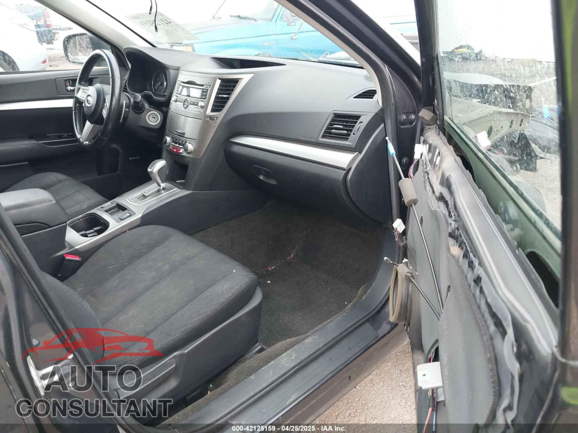 SUBARU OUTBACK 2011 - 4S4BRBFC2B3409206