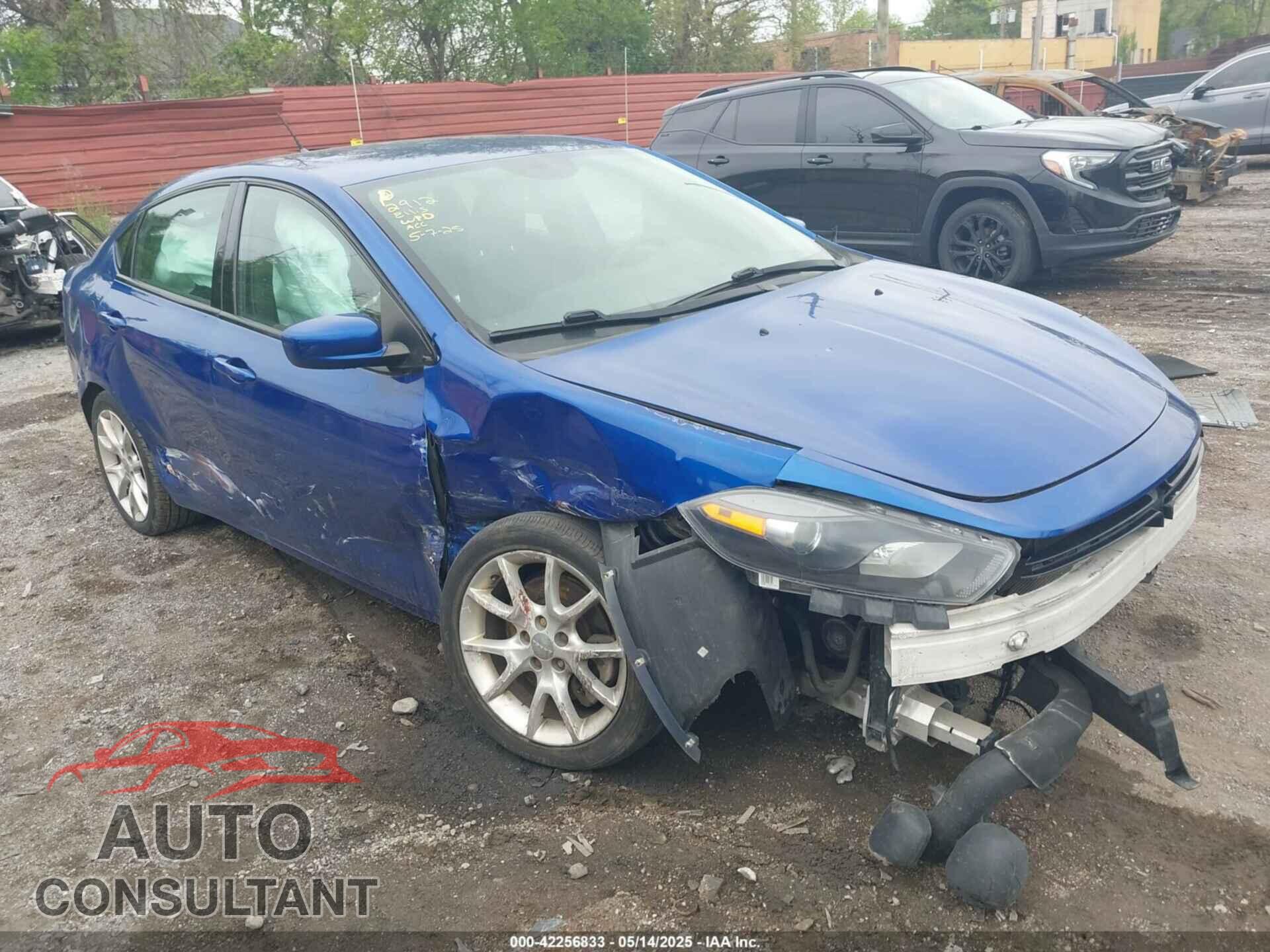 DODGE DART 2013 - 1C3CDFBA2DD292912