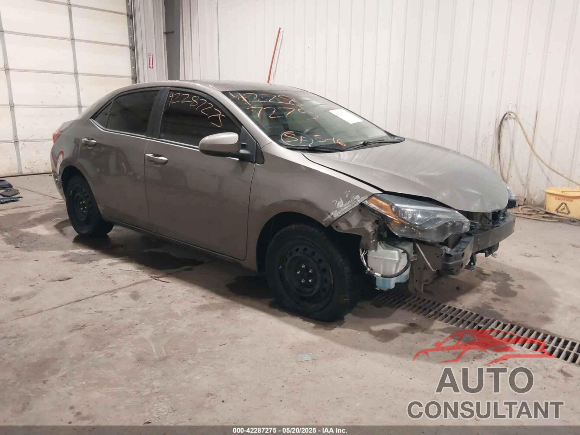 TOYOTA COROLLA 2017 - 5YFBURHE9HP719136