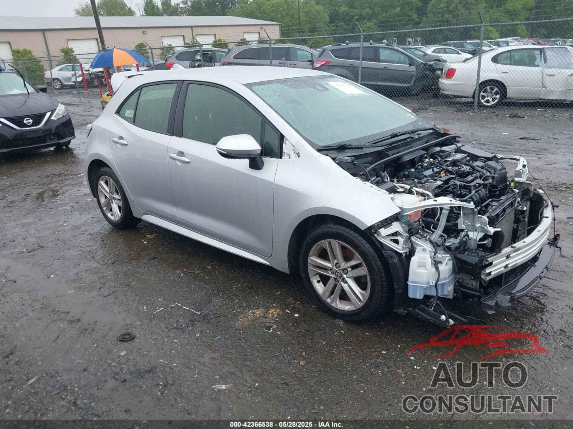 TOYOTA COROLLA 2019 - JTNK4RBE3K3064007