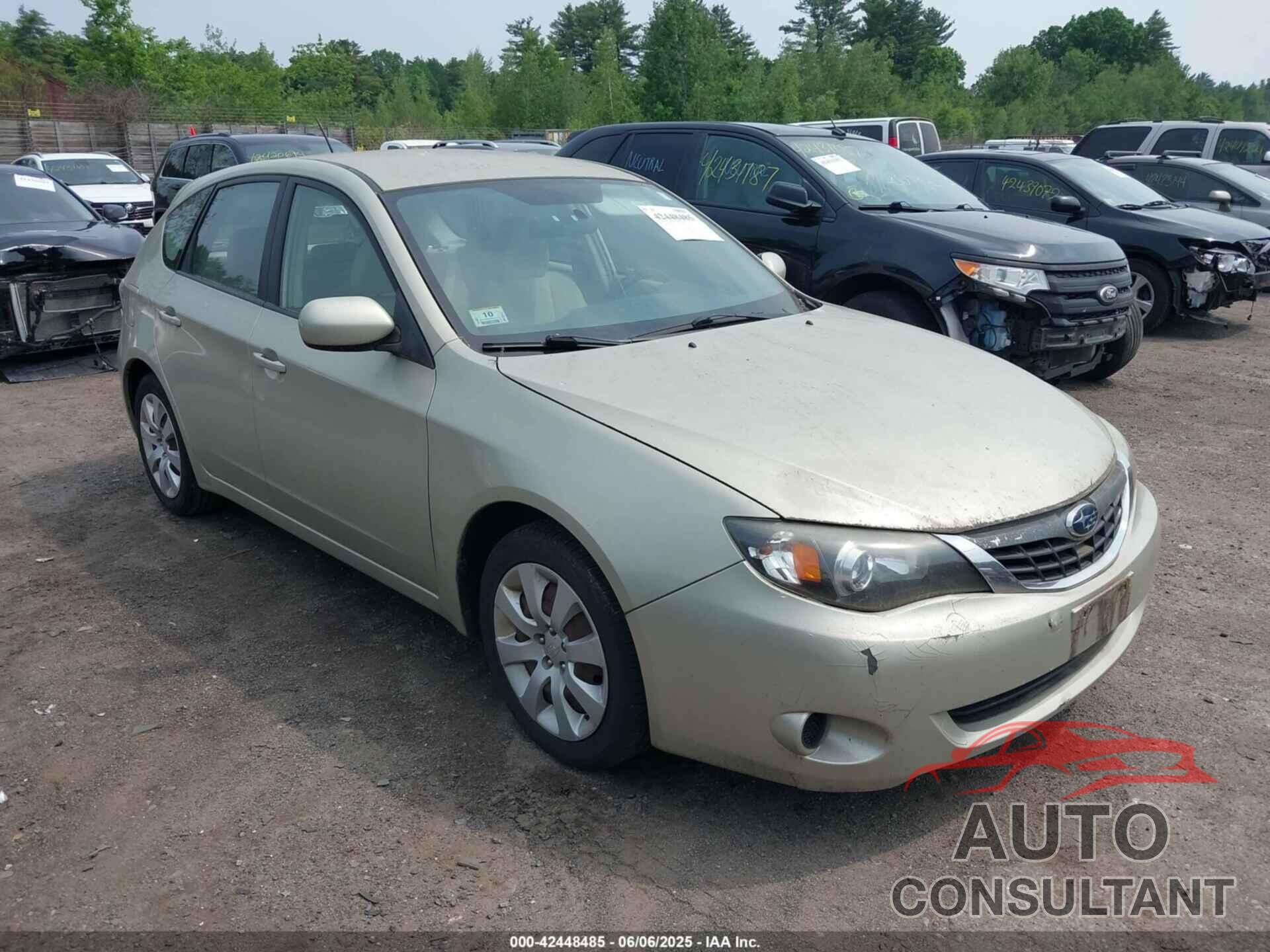 SUBARU IMPREZA 2009 - JF1GH61639H810112