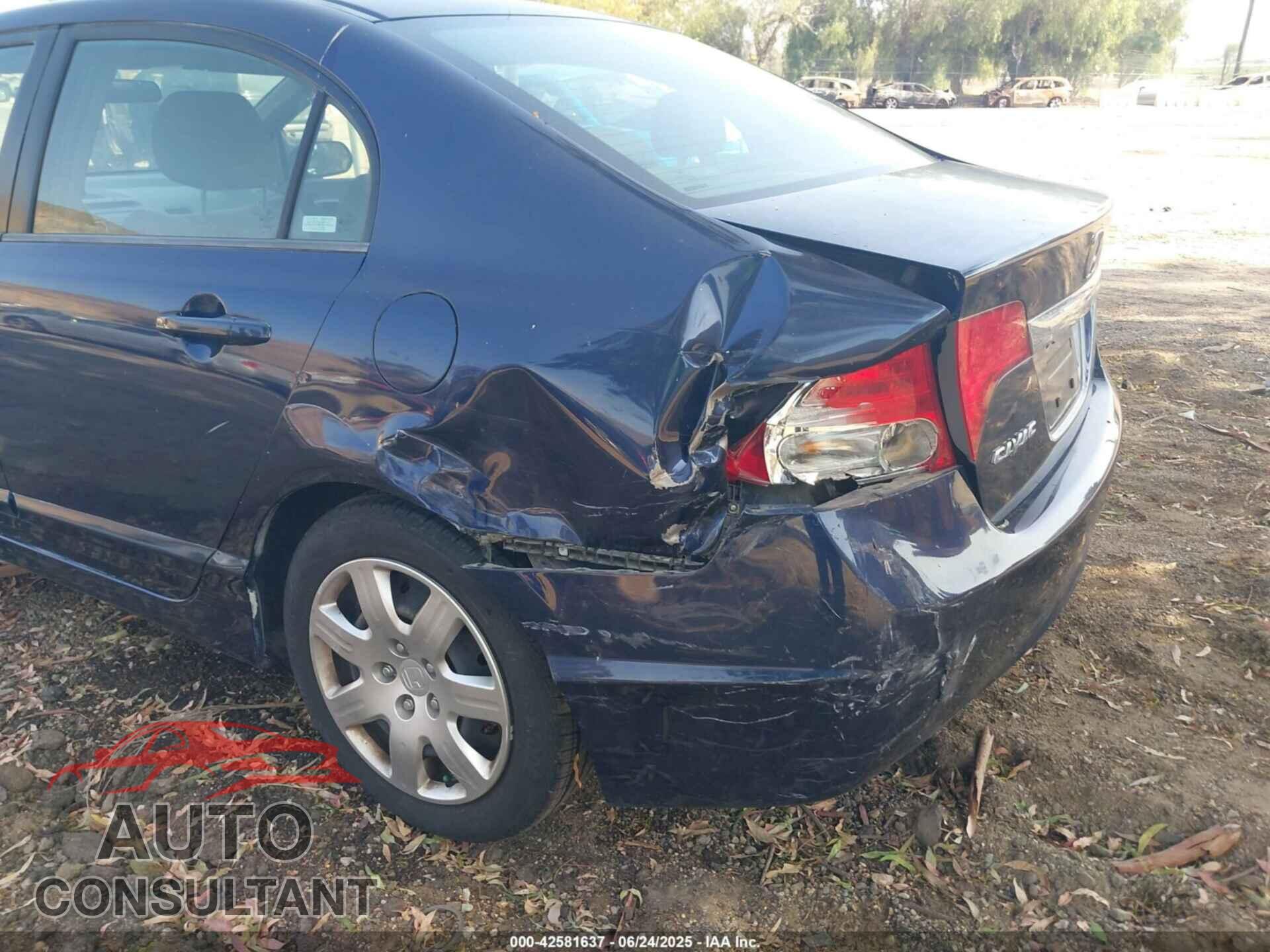 HONDA CIVIC 2009 - 2HGFA165X9H505957