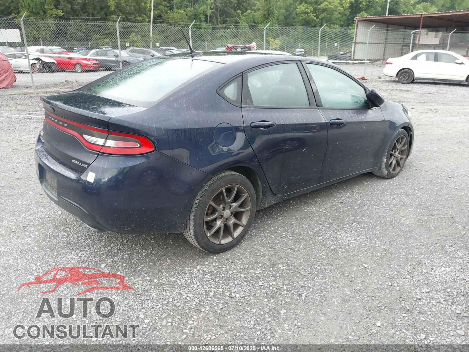 DODGE DART 2013 - 1C3CDFBA1DD295882