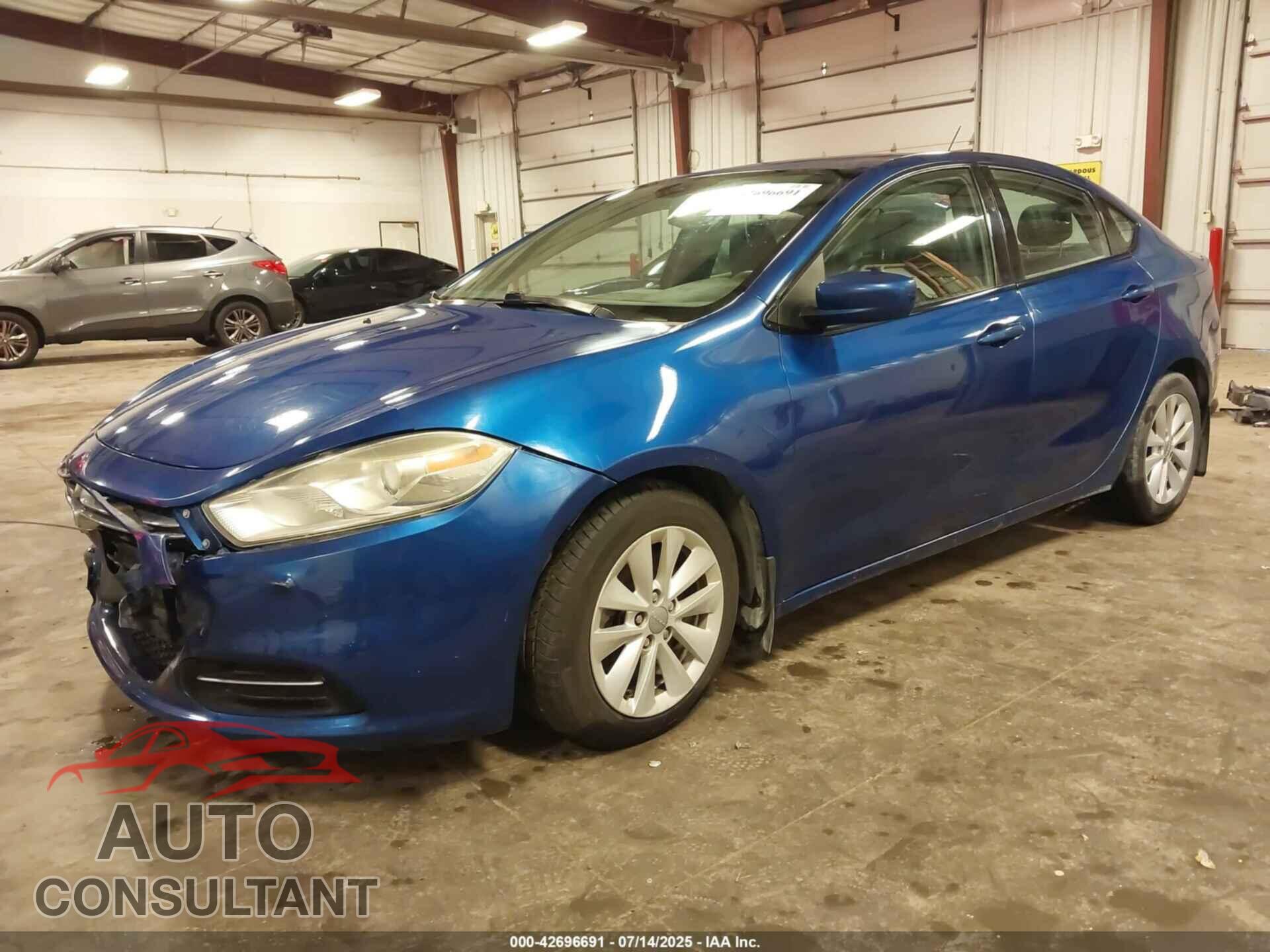 DODGE DART 2014 - 1C3CDFDH2ED668567