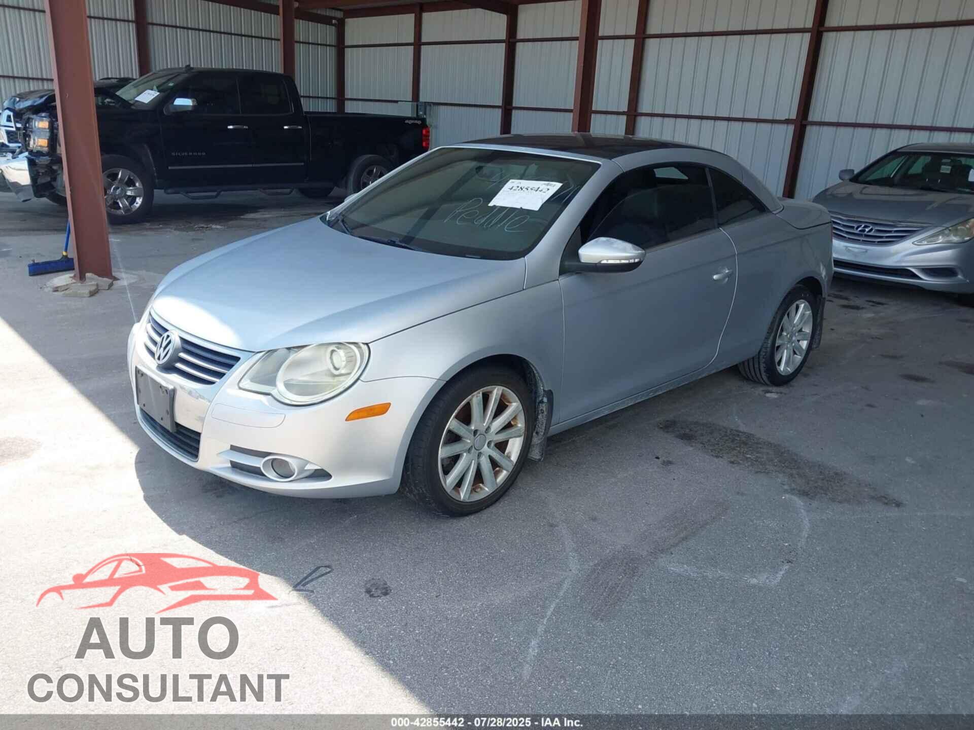 VOLKSWAGEN EOS 2011 - WVWBW7AH2BV005131