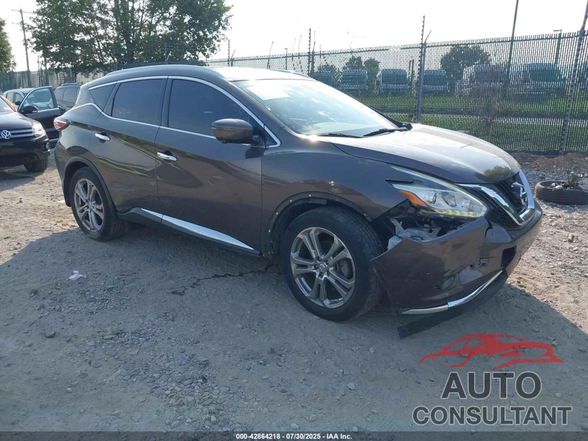 NISSAN MURANO 2016 - 5N1AZ2MH7GN154526