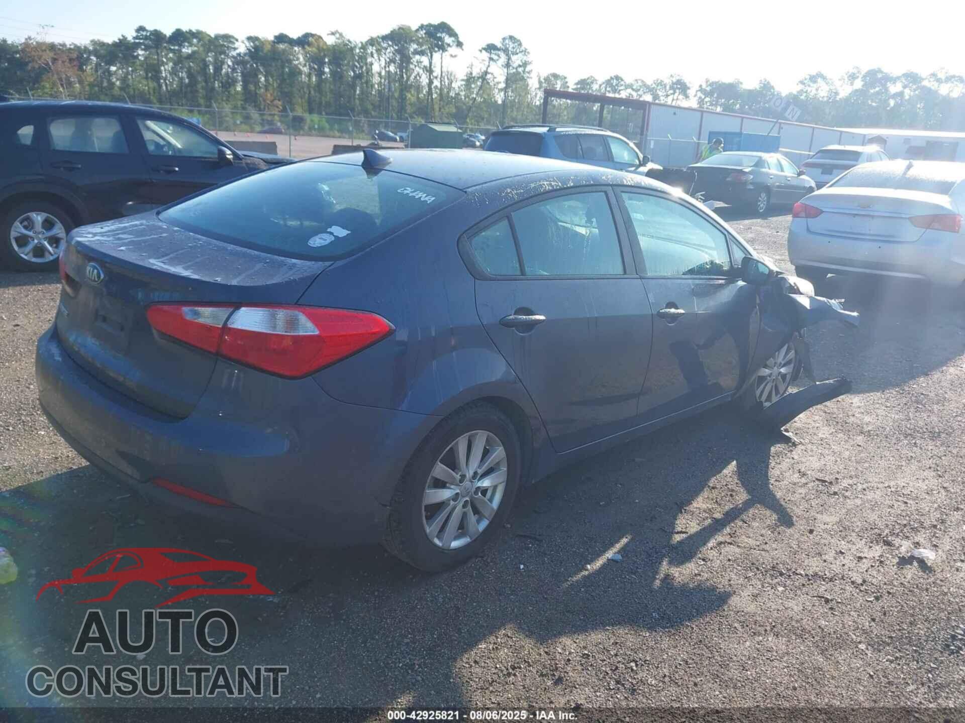 KIA FORTE 2014 - KNAFX4A60E5225767