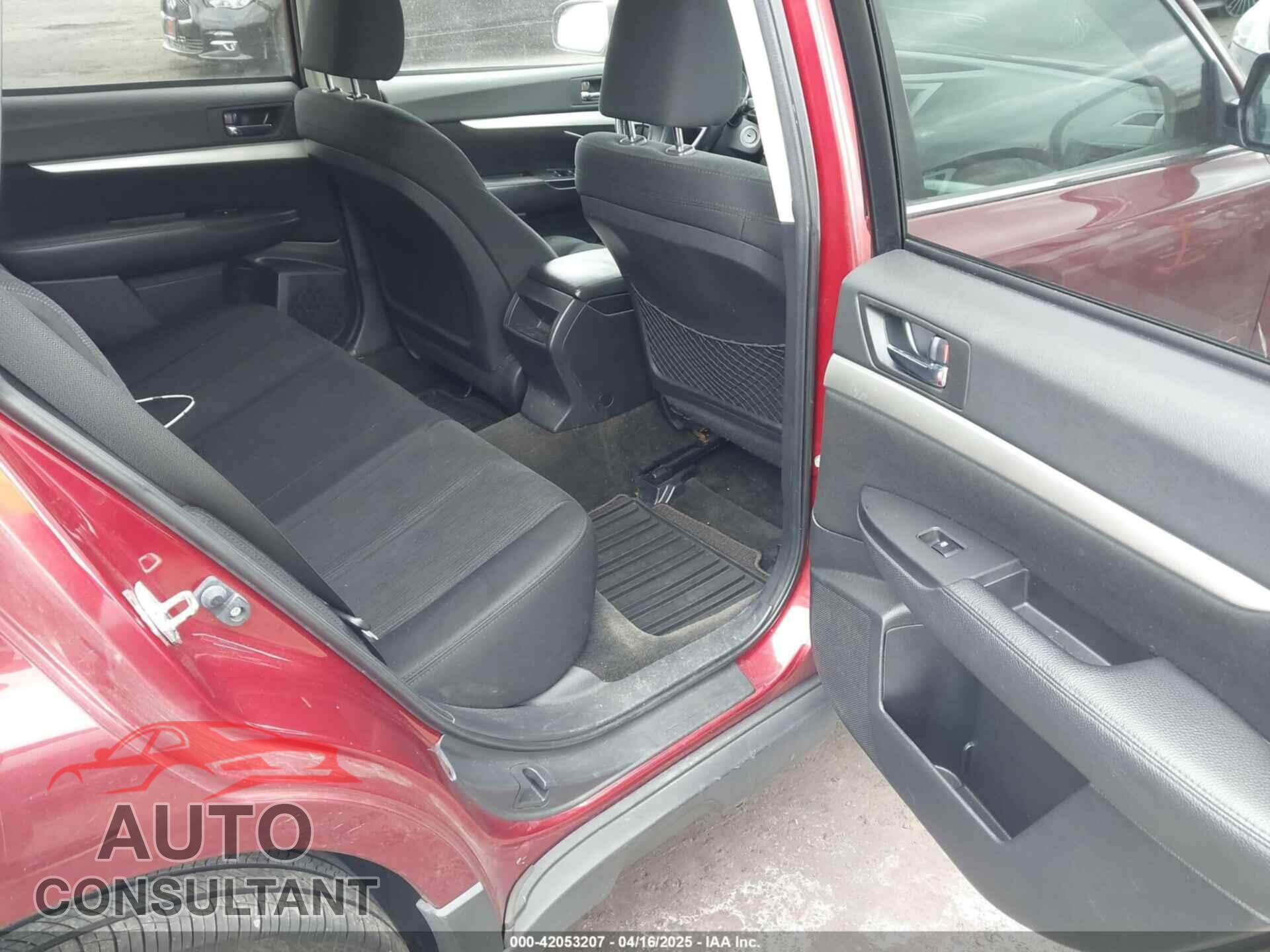 SUBARU OUTBACK 2013 - 4S4BRBCC7D3226407