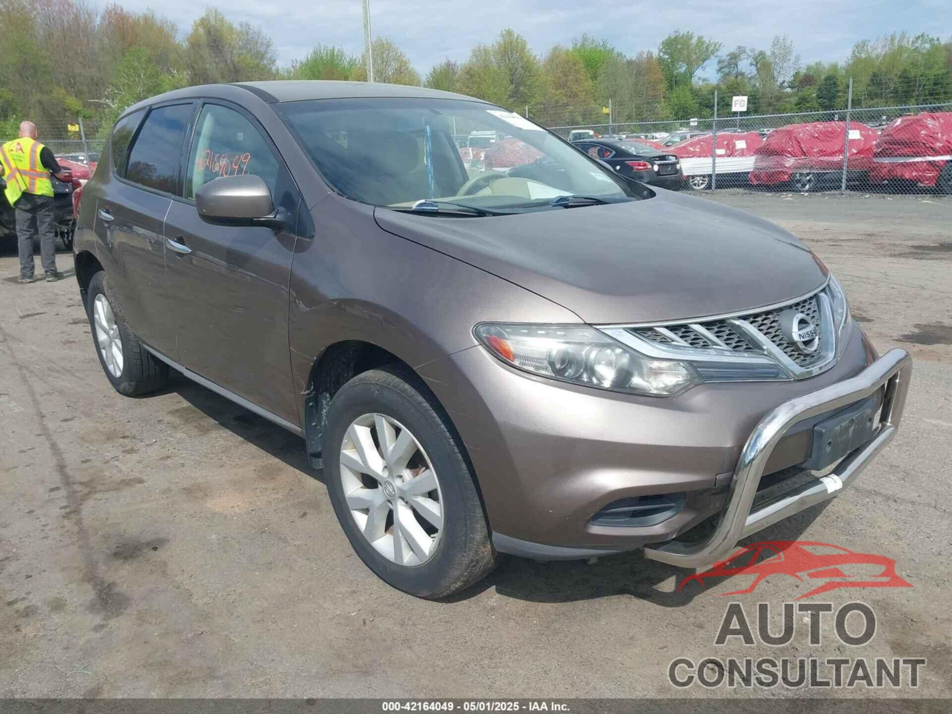 NISSAN MURANO 2011 - JN8AZ1MWXBW161846