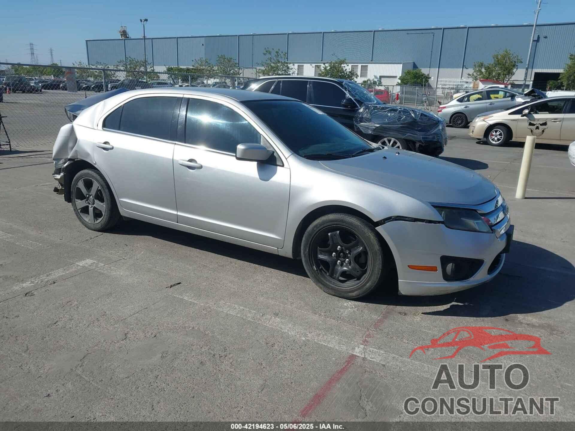 FORD FUSION 2011 - 3FAHP0HA9BR135448