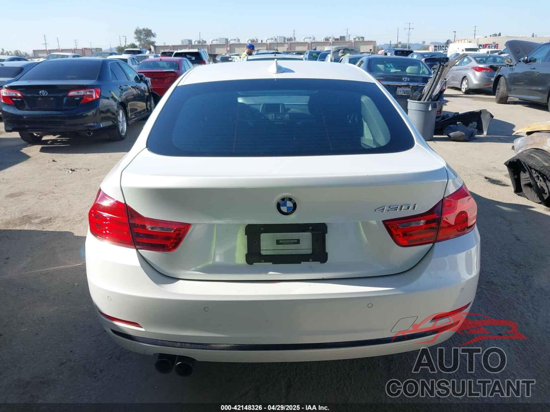 BMW 430I GRAN COUPE 2017 - WBA4F7C53HG786053