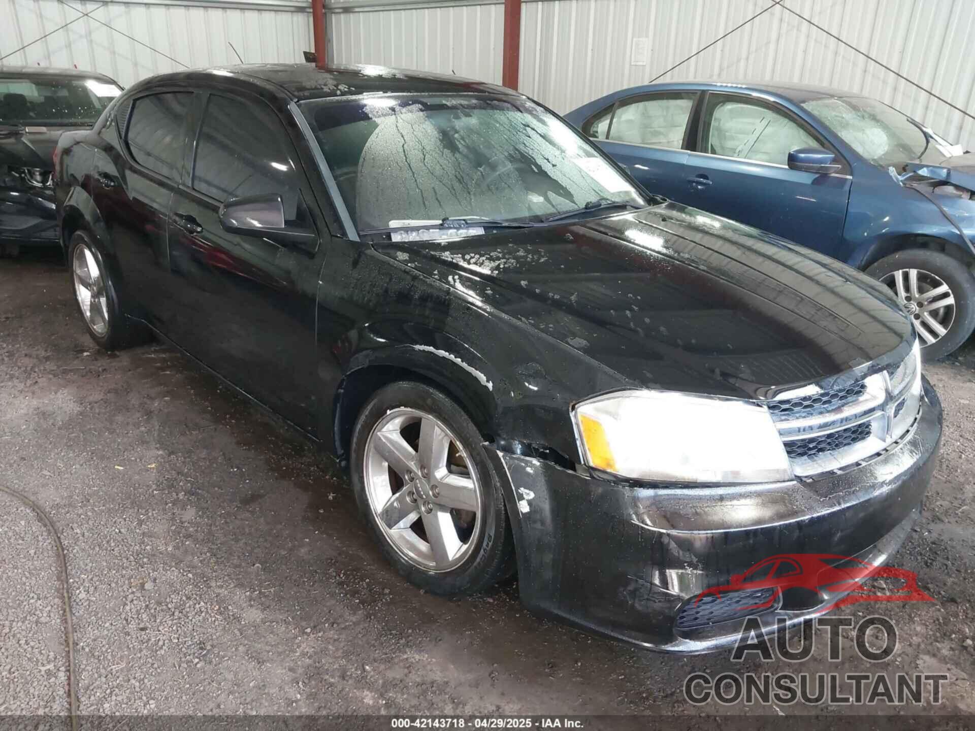 DODGE AVENGER 2013 - 1C3CDZAB7DN504189