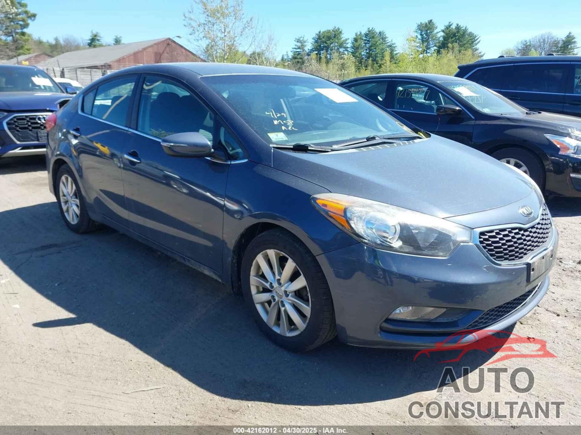 KIA FORTE 2015 - KNAFX4A89F5266806