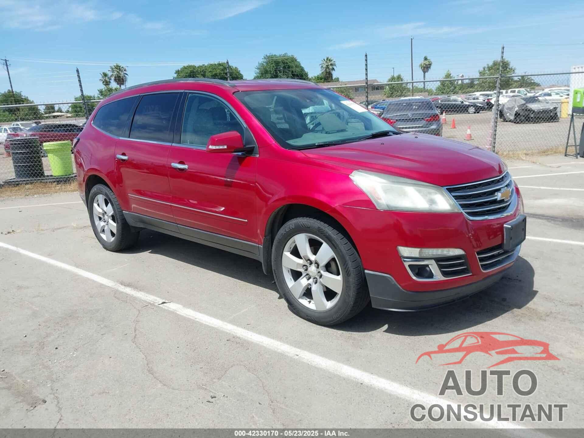 CHEVROLET TRAVERSE 2014 - 1GNKRJKD5EJ307502