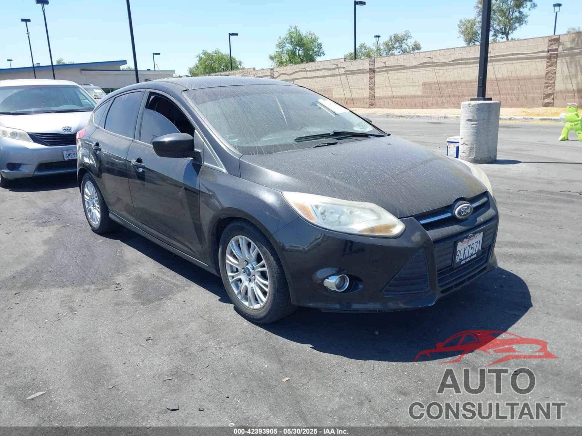 FORD FOCUS 2012 - 1FAHP3K23CL394505