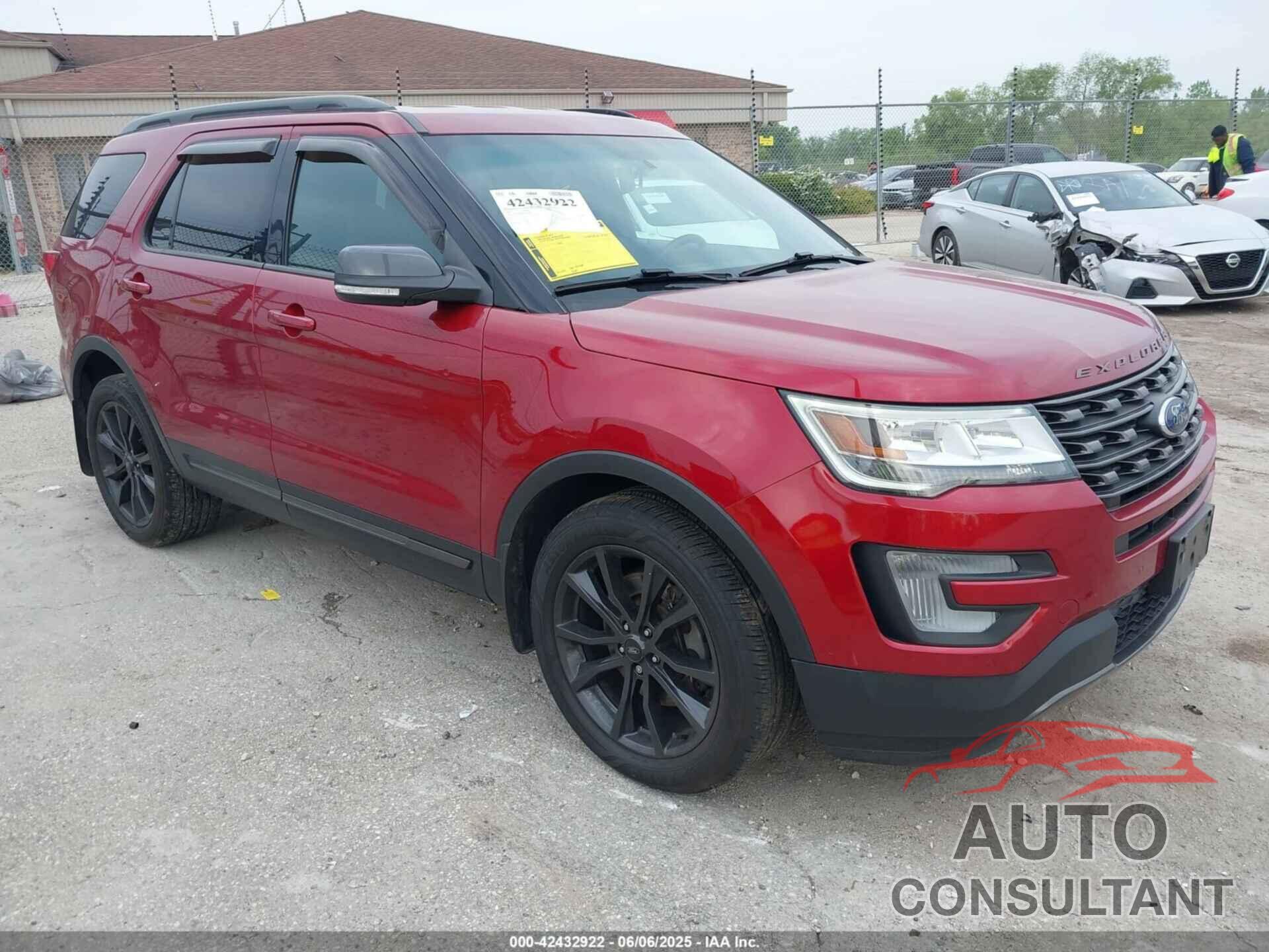 FORD EXPLORER 2017 - 1FM5K8D87HGD45832
