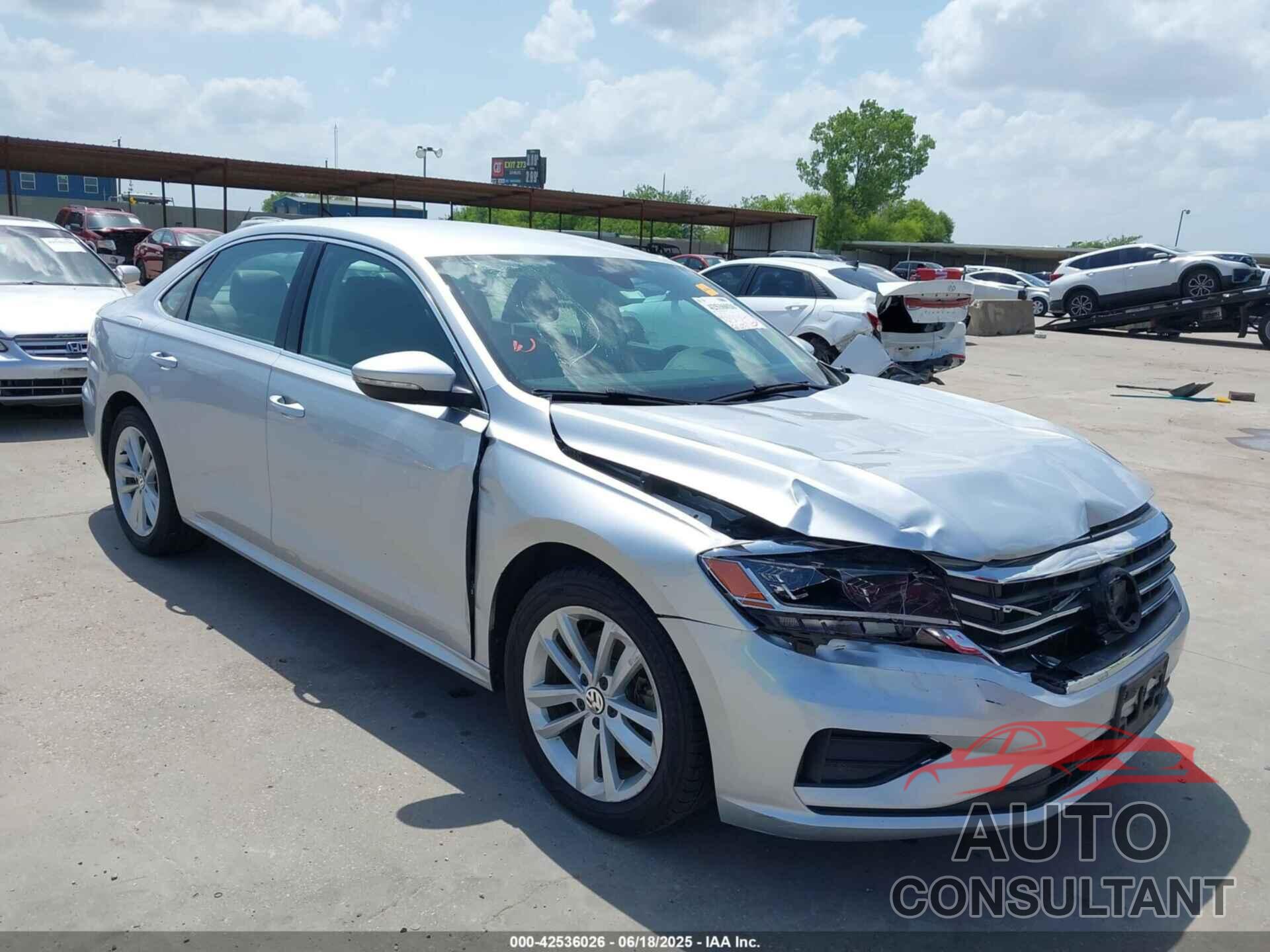 VOLKSWAGEN PASSAT 2020 - 1VWSA7A36LC026349