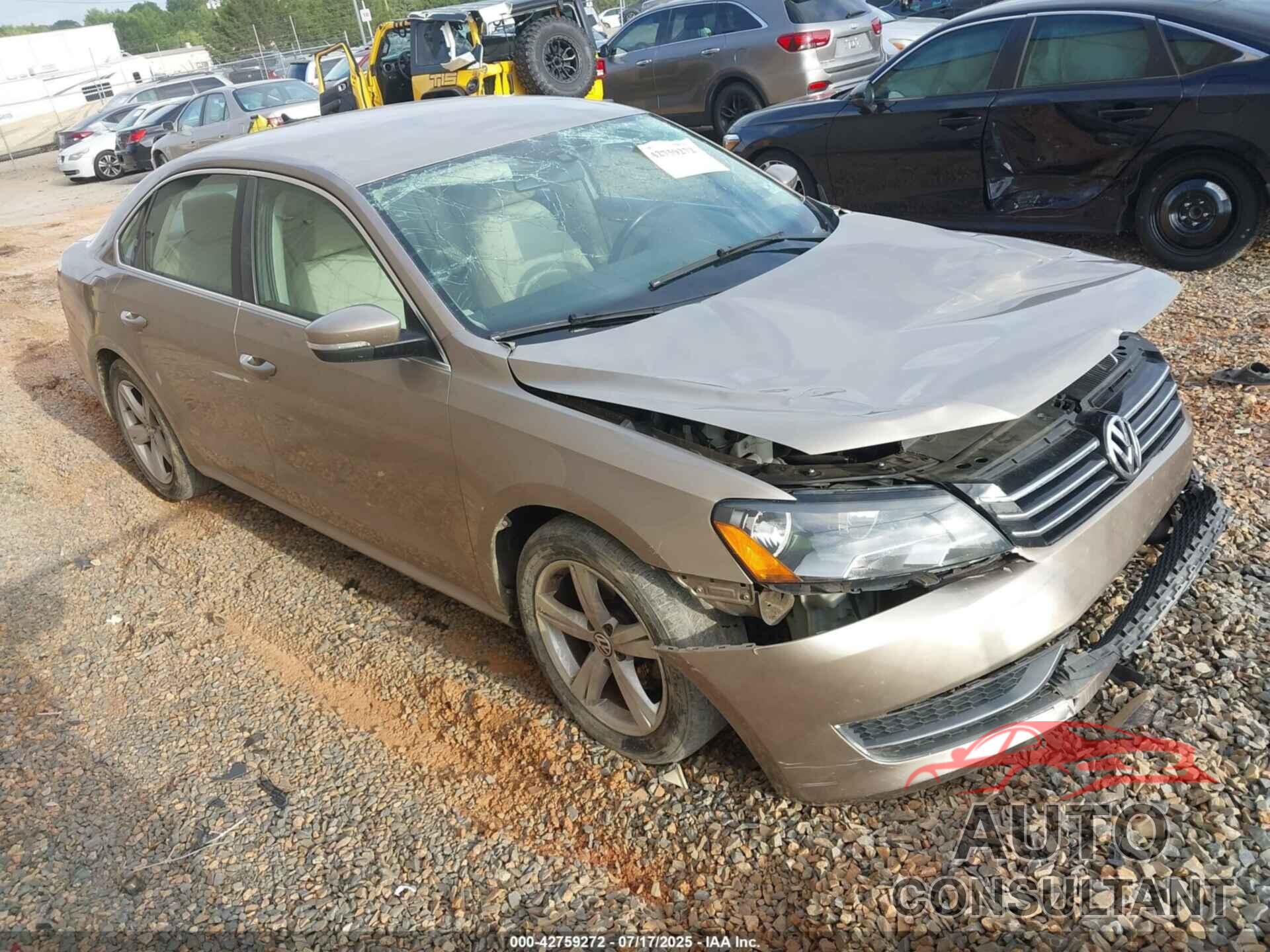 VOLKSWAGEN PASSAT 2015 - 1VWBS7A34FC022012