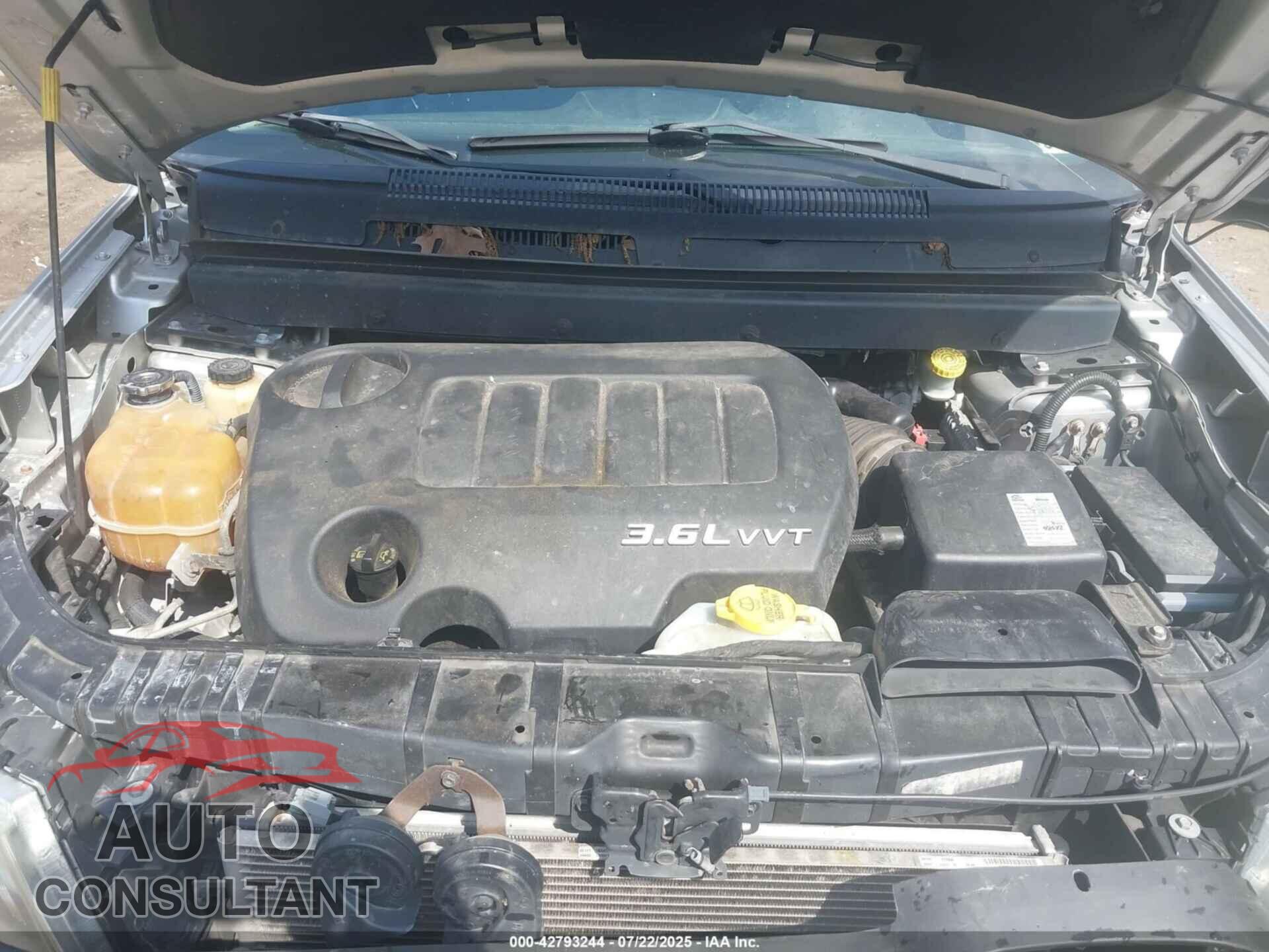 DODGE JOURNEY 2012 - 3C4PDCBG5CT199679