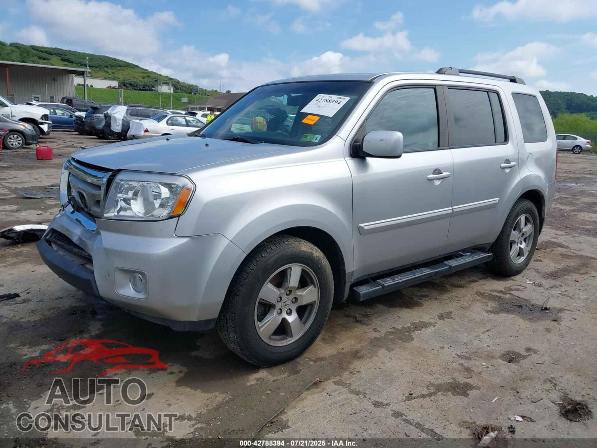 HONDA PILOT 2011 - 5FNYF4H54BB045374