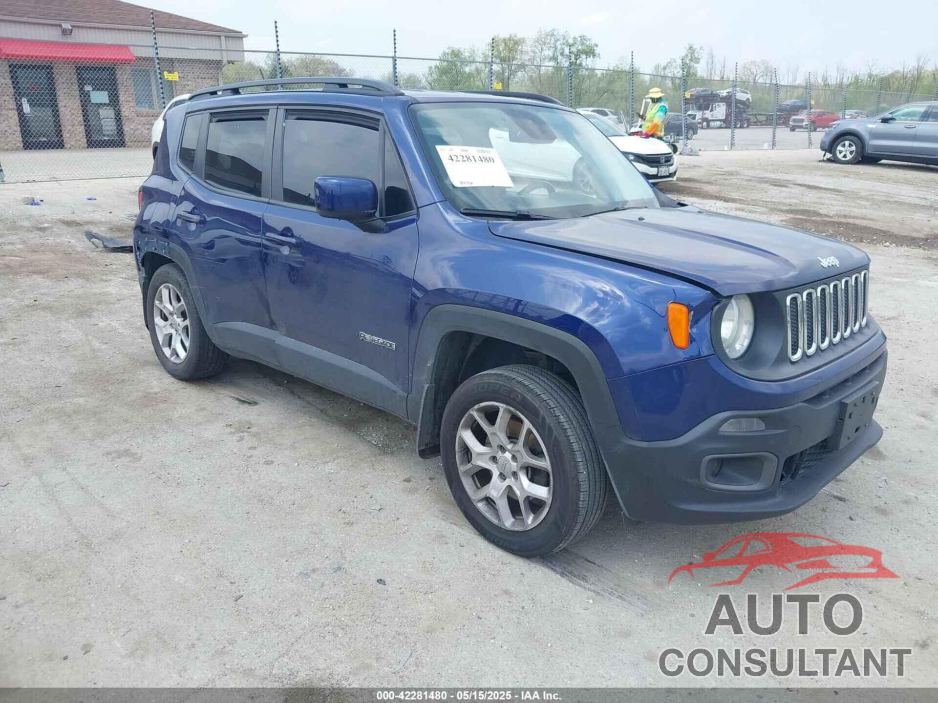 JEEP RENEGADE 2016 - ZACCJBBTXGPD75766