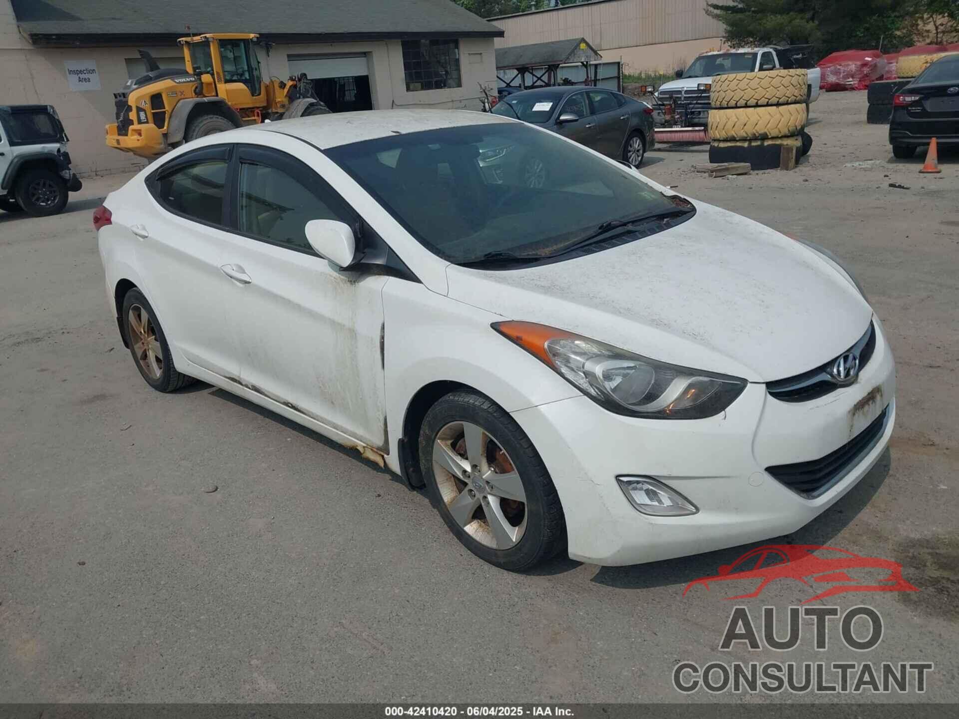 HYUNDAI ELANTRA 2012 - 5NPDH4AE1CH100062