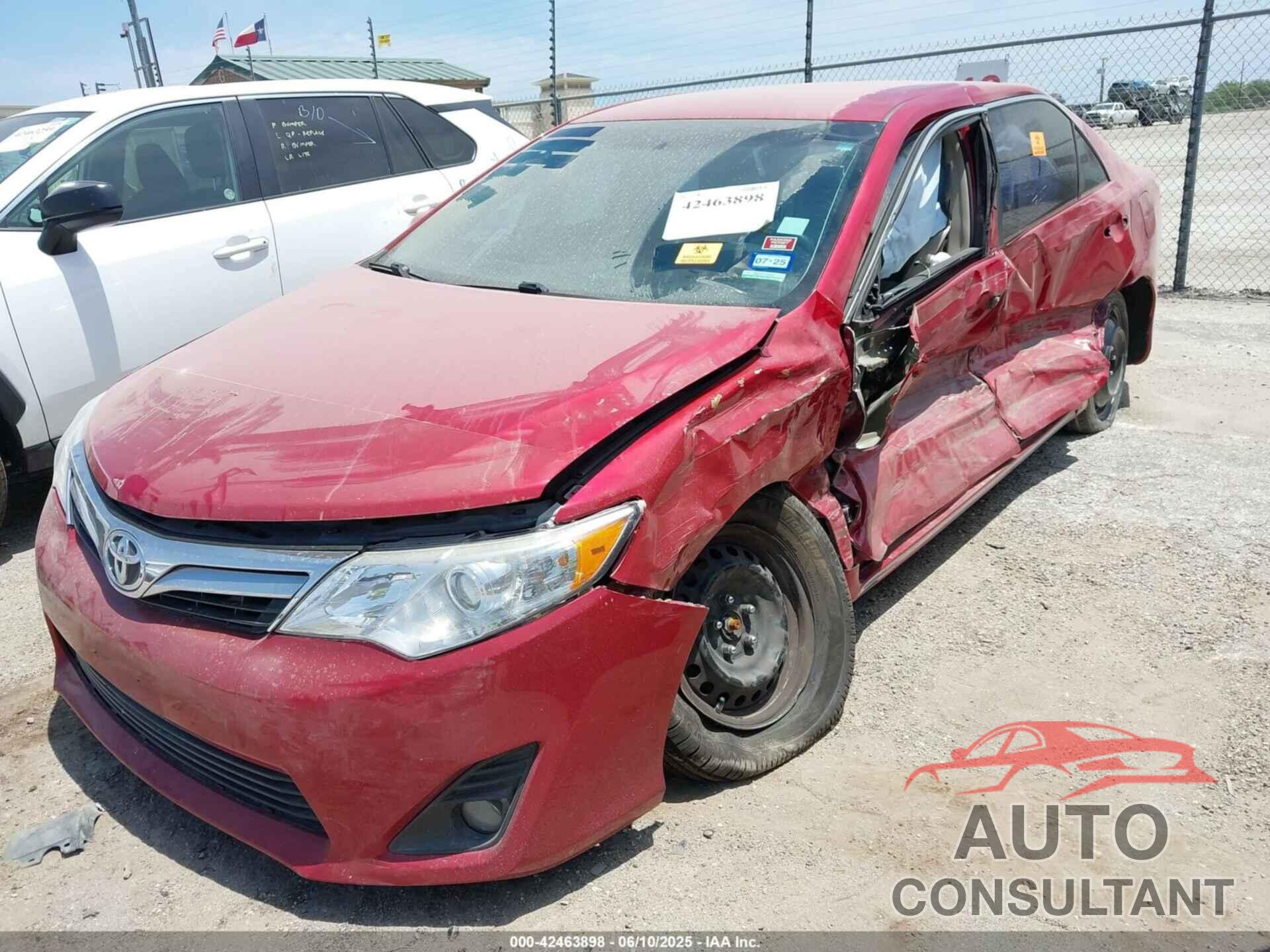 TOYOTA CAMRY 2014 - 4T4BF1FK3ER418169