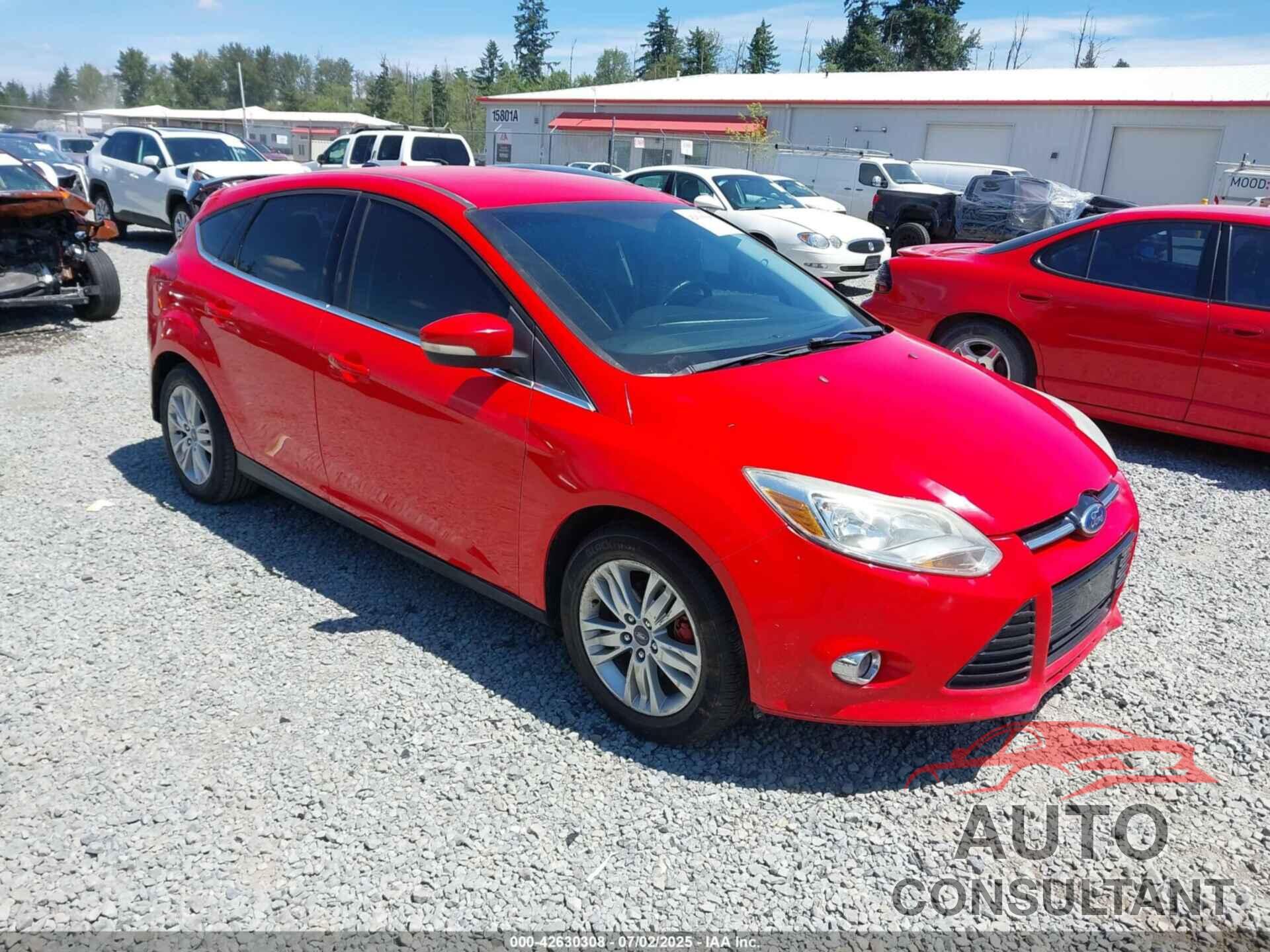 FORD FOCUS 2012 - 1FAHP3M24CL140704