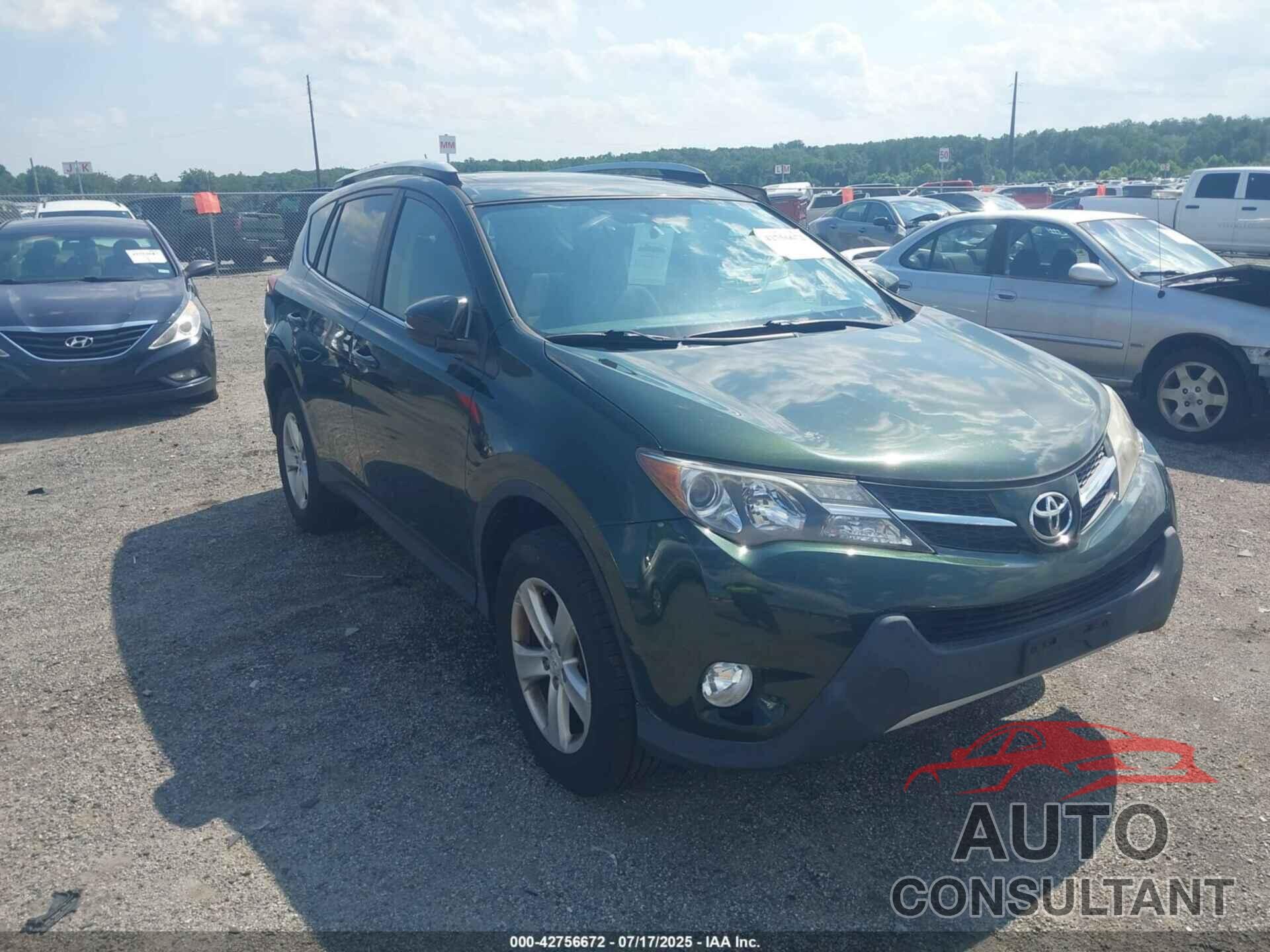 TOYOTA RAV4 2013 - JTMRFREV1D5006185