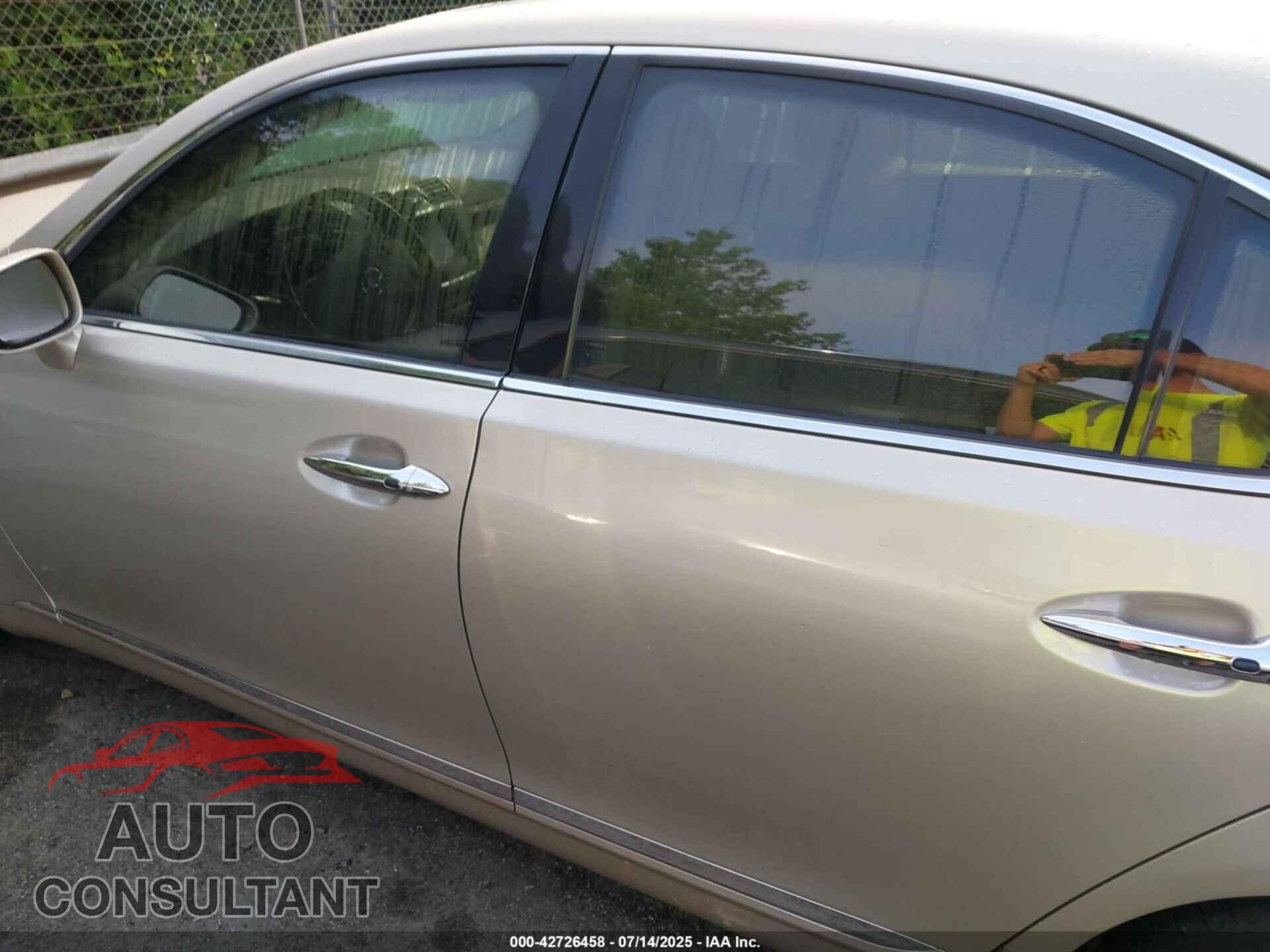 LEXUS LS 460 2012 - JTHBL5EF5C5111062