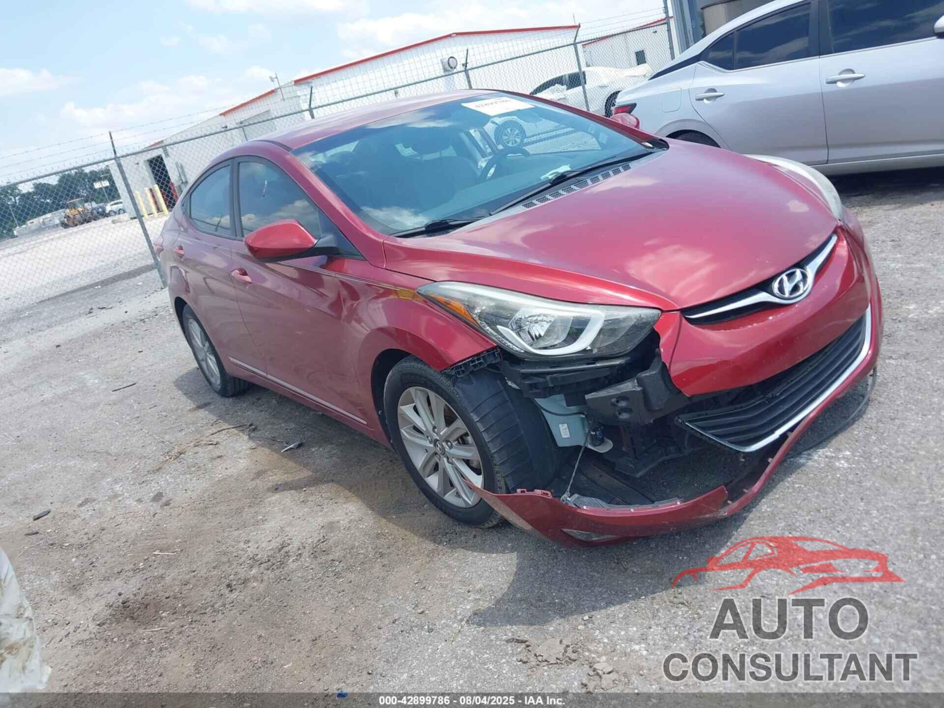 HYUNDAI ELANTRA 2016 - 5NPDH4AE7GH689866